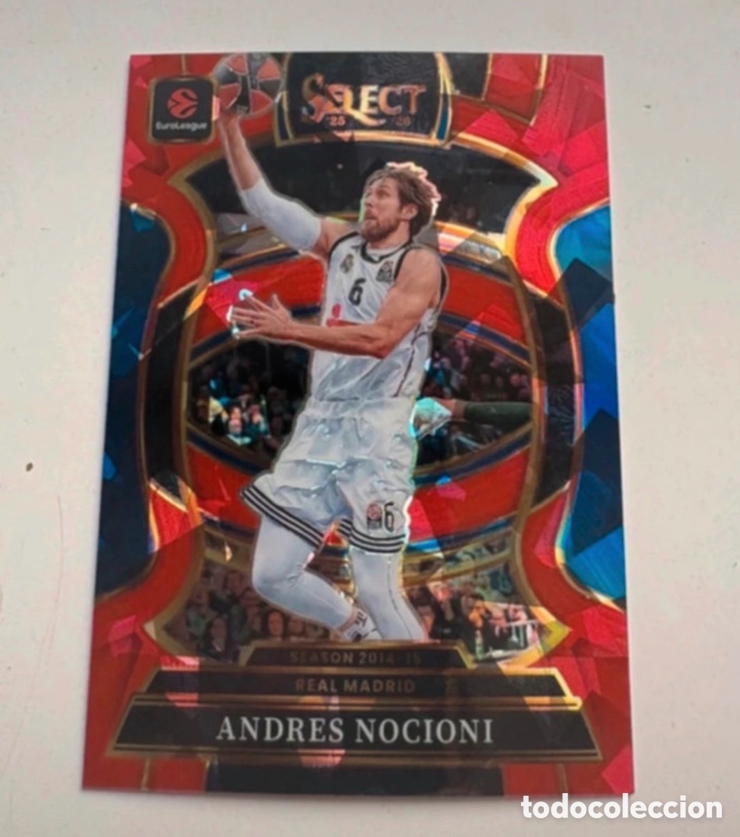 Coleccionismo deportivo: Nocioni Concourse Select Red 25-26 Euroleague Panini