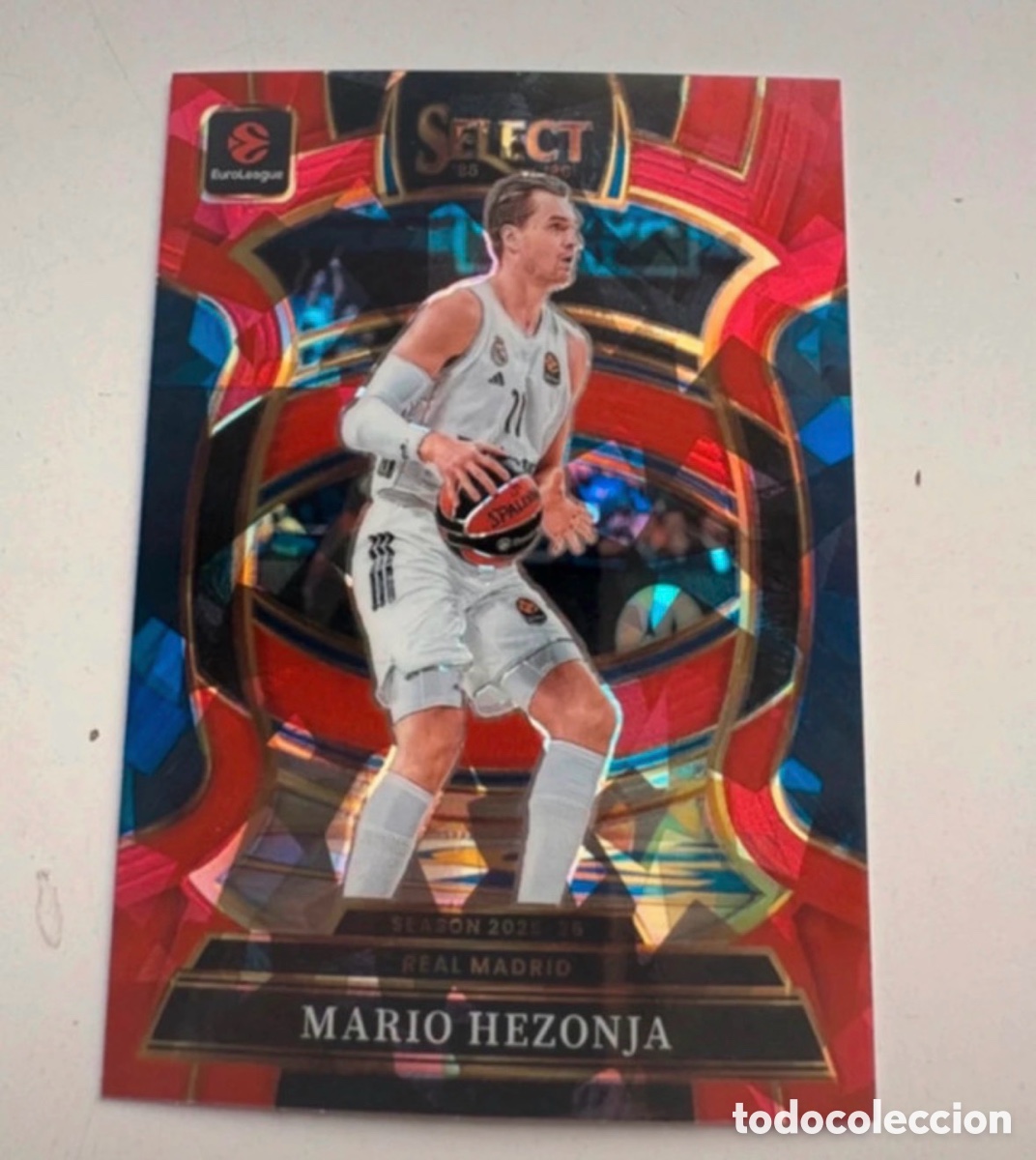 Coleccionismo deportivo: Mario Hezonja Concourse Select Red 25-26 Euroleague Panini