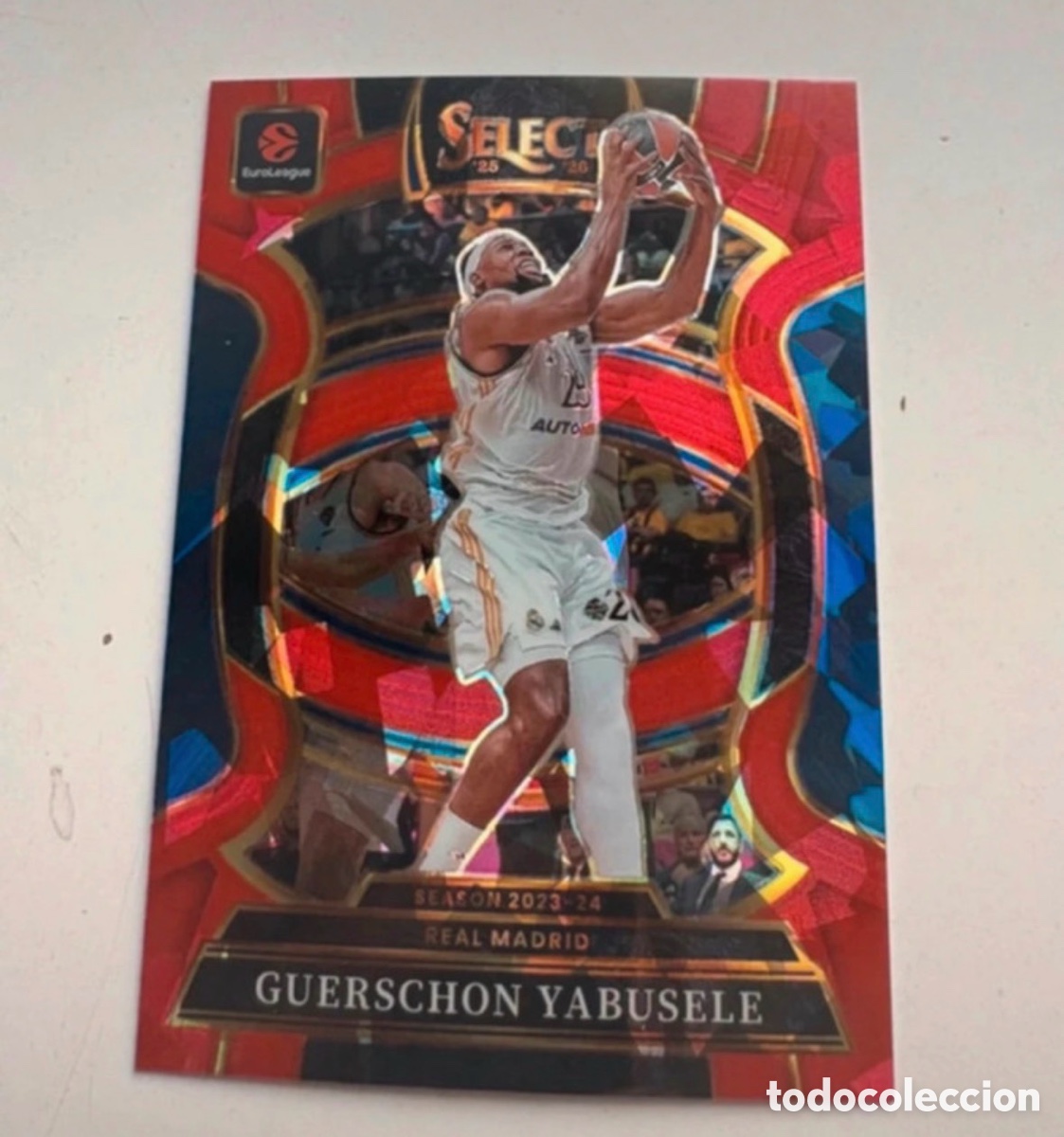 Coleccionismo deportivo: Yabusele Concourse Select Red 25-26 Euroleague Panini