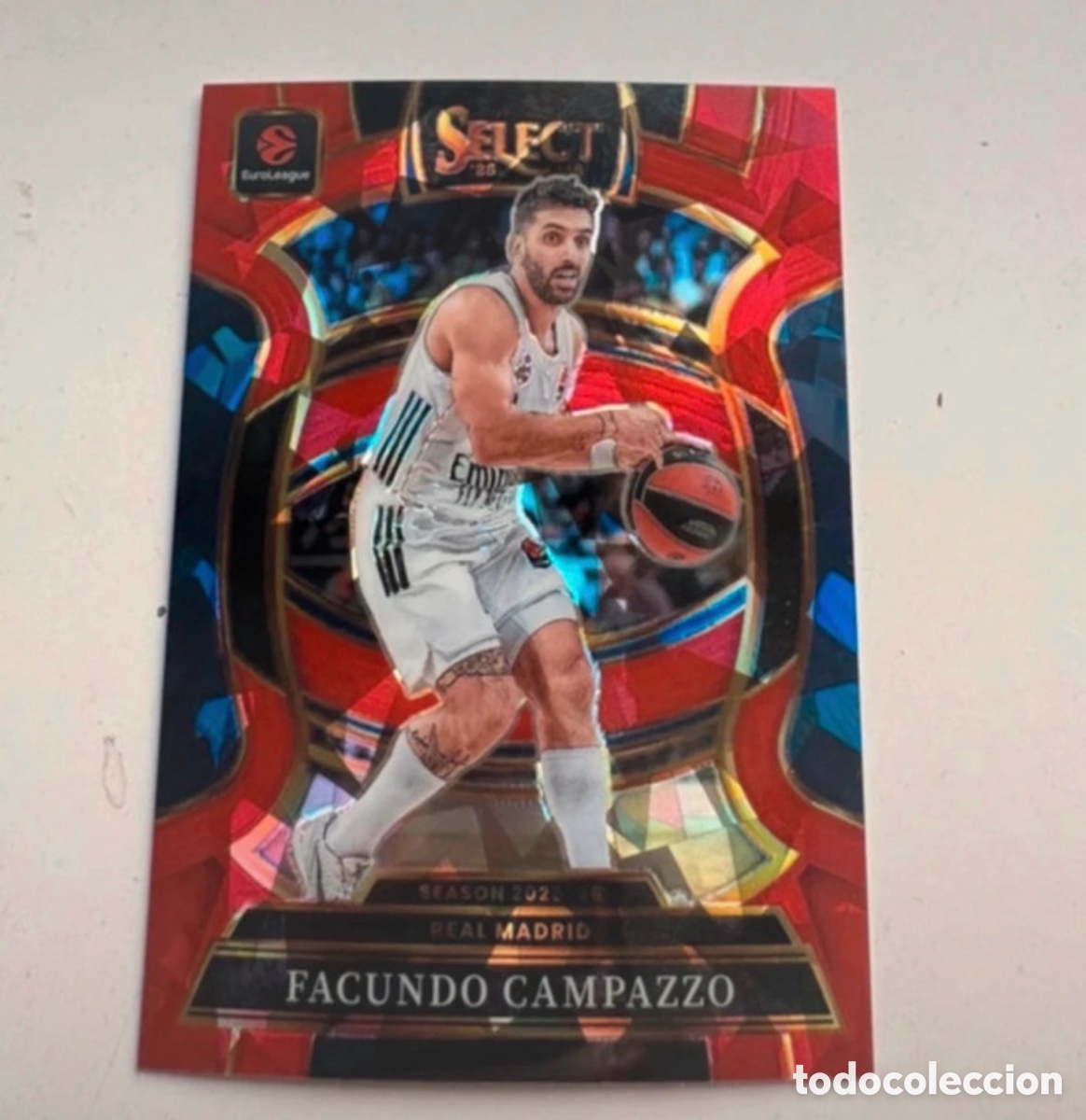 Coleccionismo deportivo: Campazzo Concourse Select Red 25-26 Euroleague Panini