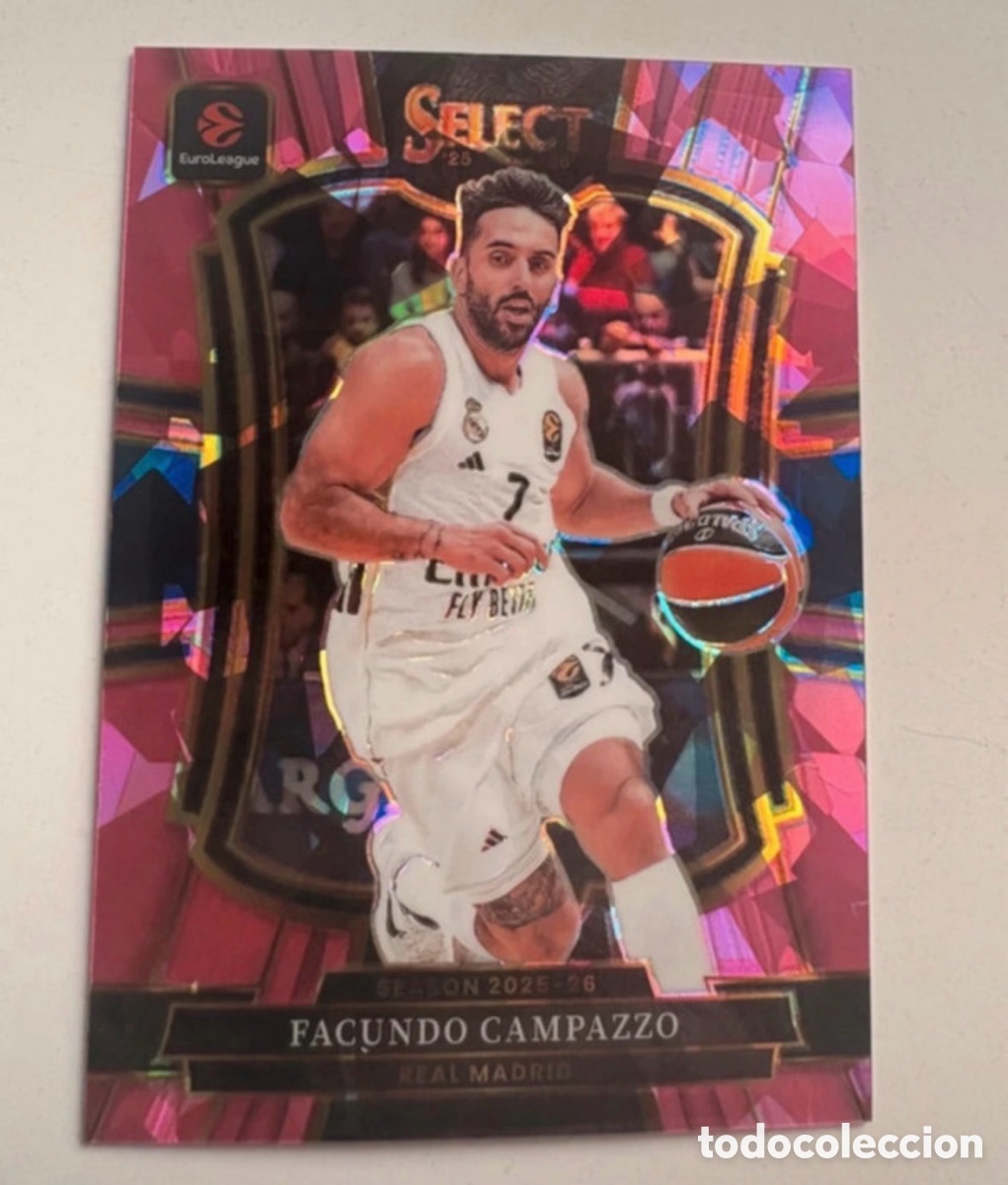Coleccionismo deportivo: Facundo Campazzo Premier level Select 25-26 Euroleague Panini 21/25