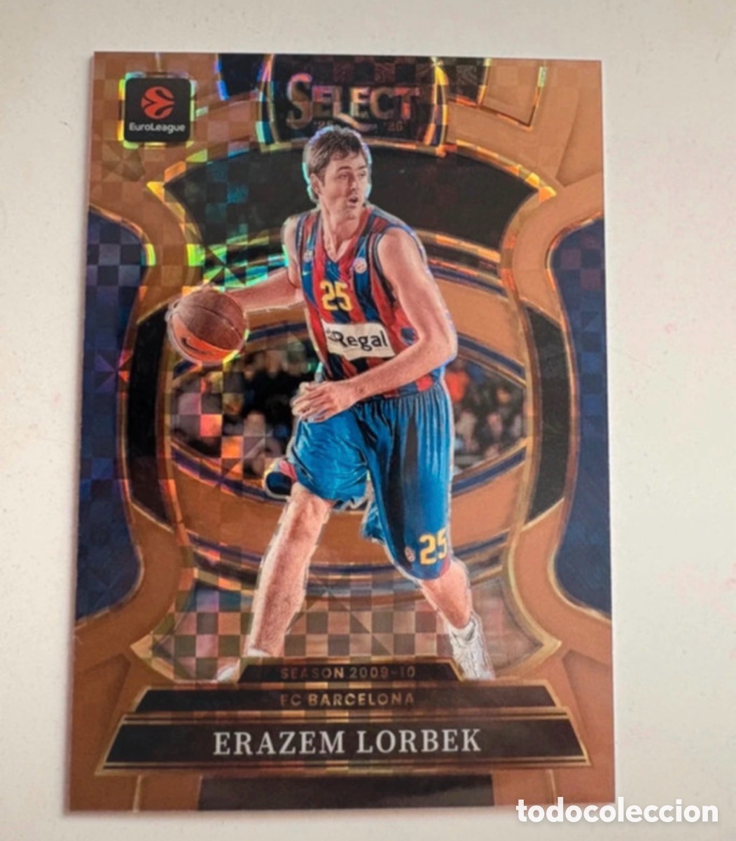 Coleccionismo deportivo: Erazem Lorbek Concourse Select 25-26 Euroleague Panini 31/49