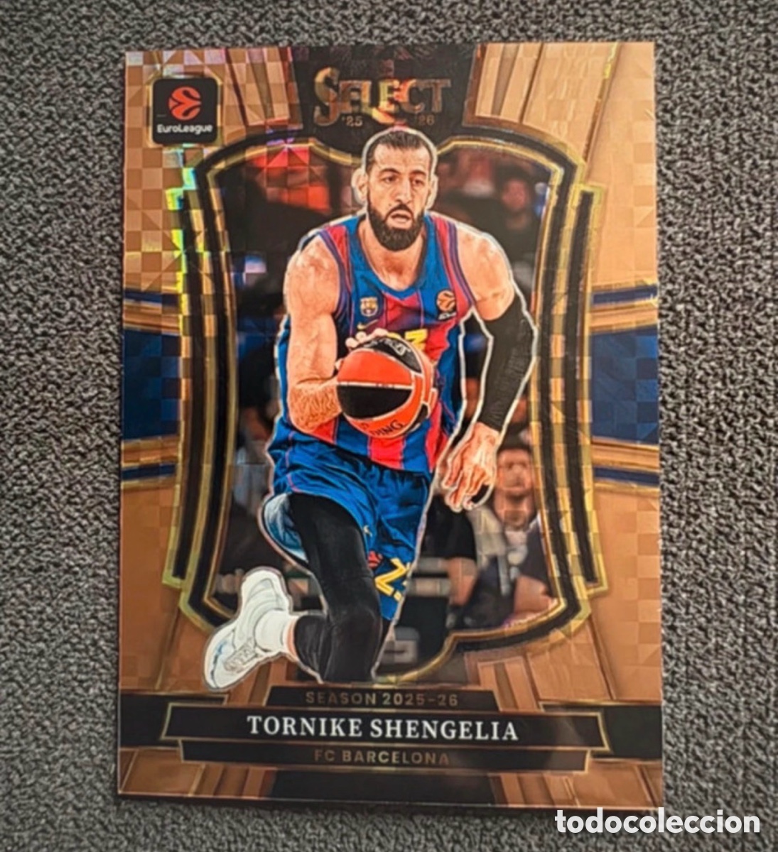 Coleccionismo deportivo: Shengelia Premier level Select 25-26 Euroleague Panini 08/49