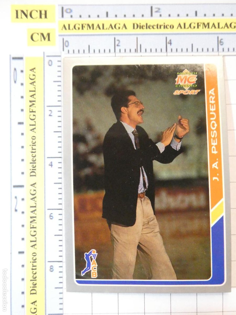 Coleccionismo deportivo: CROMO TARJETA DE BALONCESTO. 83 PESQUERA CAJA SAN FERNANDO SEVILLA. ACB95 ACB 95 1995. MUNDI CROMO.