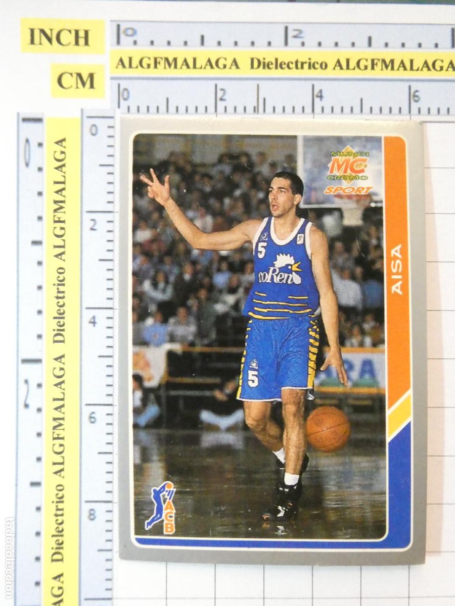 Coleccionismo deportivo: CROMO TARJETA DE BALONCESTO. 102 AISA COREN ORENSE ACB95 ACB 95 1995. MUNDI CROMO.