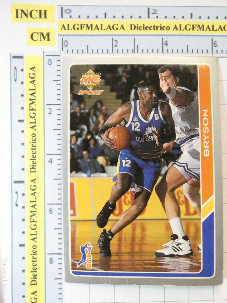 Coleccionismo deportivo: CROMO TARJETA DE BALONCESTO. 107 BRYSON COREN ORENSE ACB95 ACB 95 1995. MUNDI CROMO.