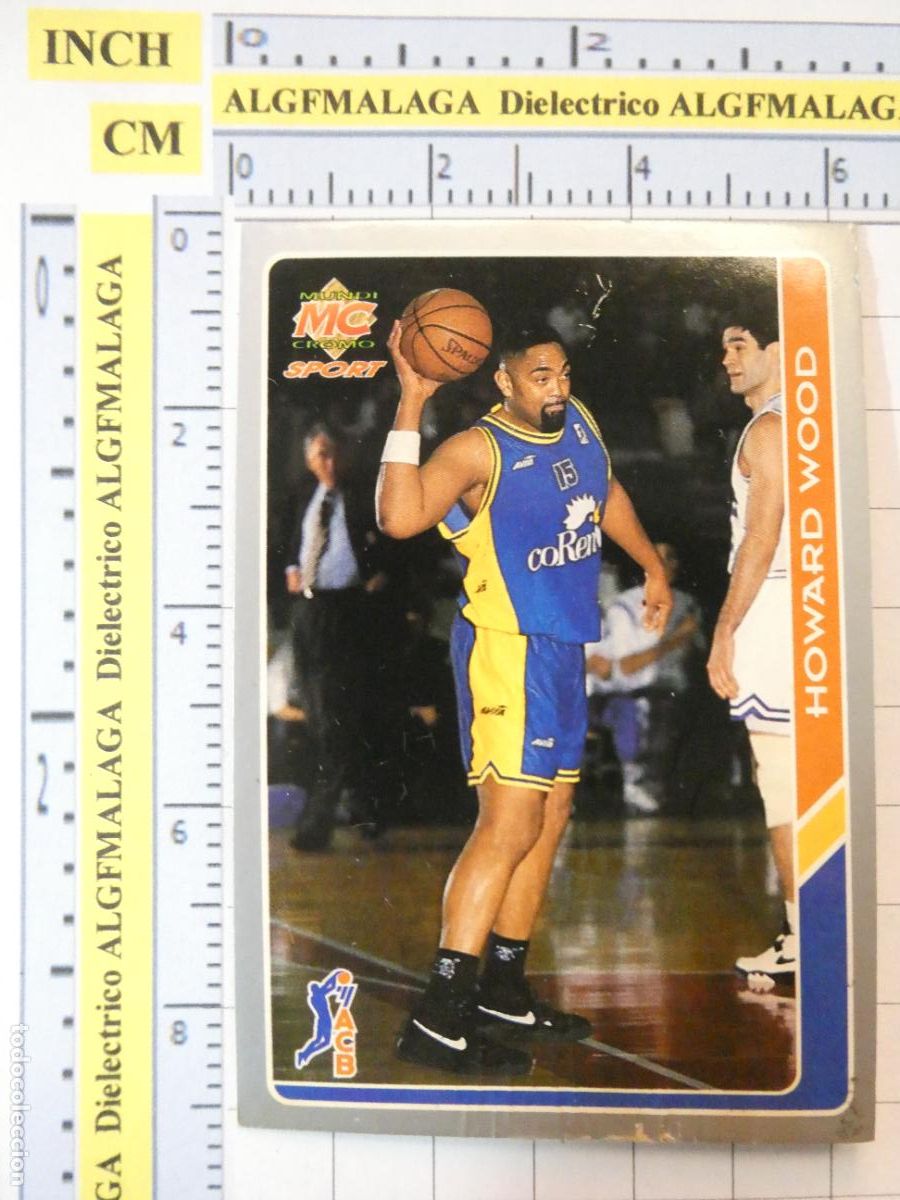 Coleccionismo deportivo: CROMO TARJETA DE BALONCESTO. 108 WOOD COREN ORENSE ACB95 ACB 95 1995. MUNDI CROMO.