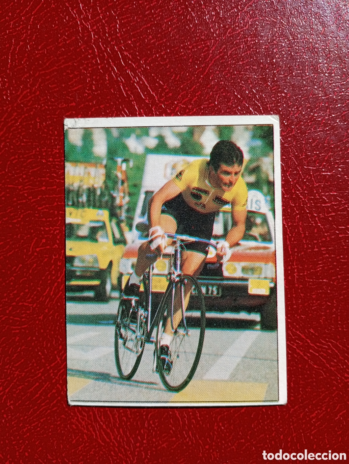 Collectionnisme sportif: CROMO VUELTA CICLISTA: N&ordm; 140 HINAULT - ASES INTERNACIONALES PEDAL - MERCHANTE 1985