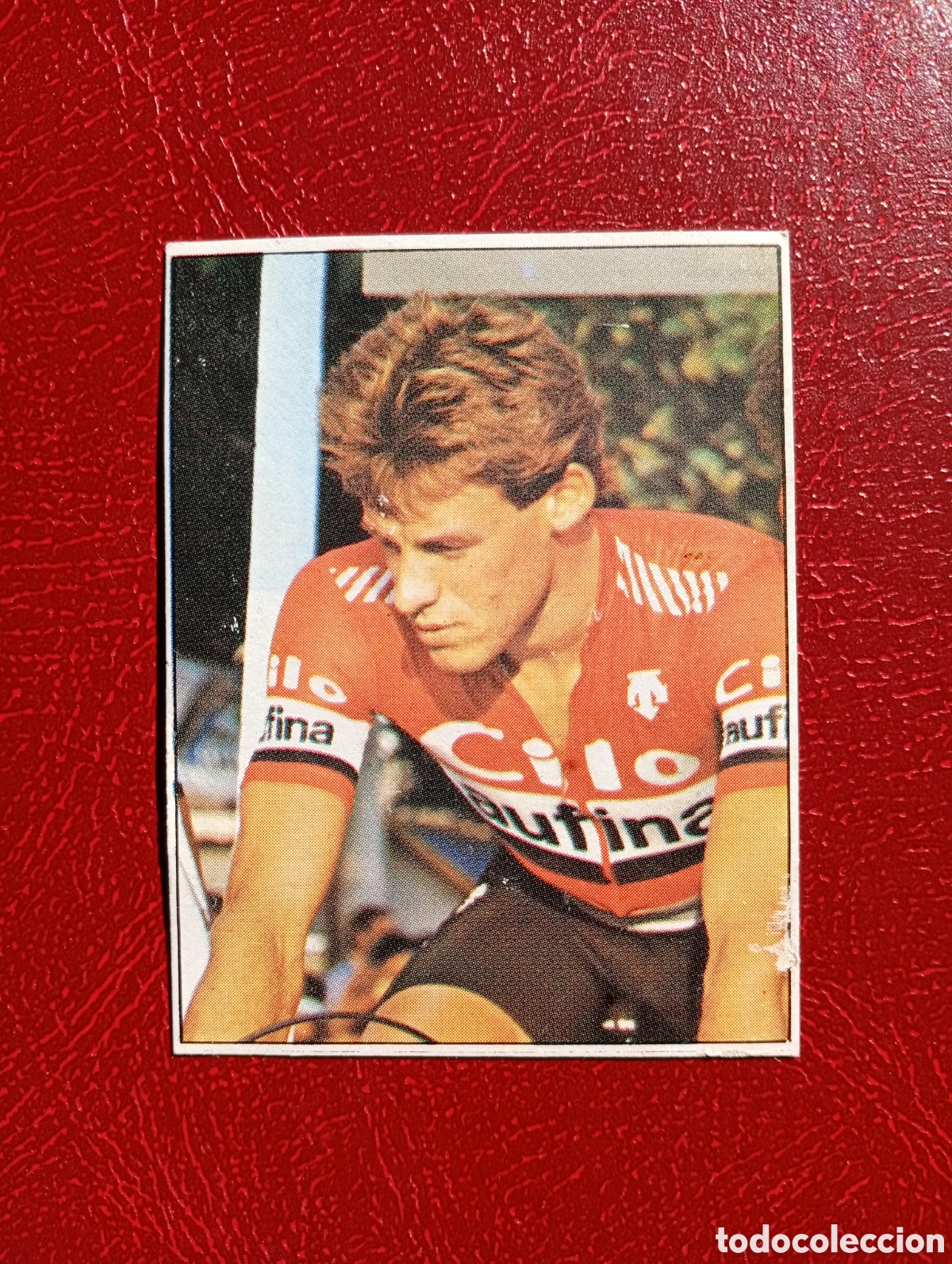 Collectionnisme sportif: CROMO VUELTA CICLISTA: N&ordm; 157 M. RUSSENBERGER - ASES INTERNACIONALES PEDAL - MERCHANTE 1985