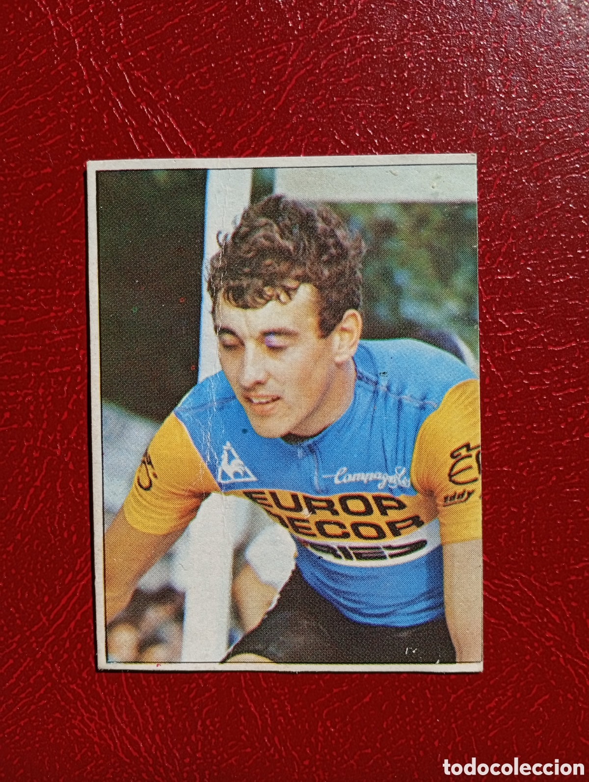 Coleccionismo deportivo: CROMO VUELTA CICLISTA: N&ordm; 159 J. HAES - ASES INTERNACIONALES PEDAL - MERCHANTE 1985