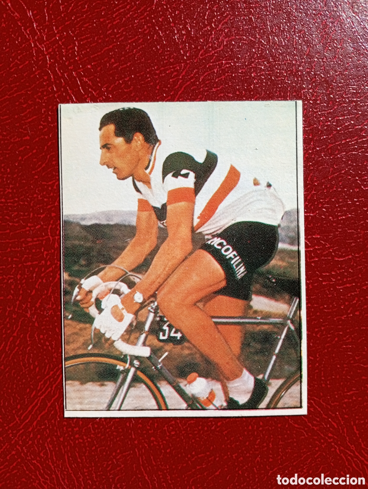 Coleccionismo deportivo: CROMO VUELTA CICLISTA: N&ordm; 161 FAUSTO COPPI - ASES INTERNACIONALES PEDAL - MERCHANTE 1985