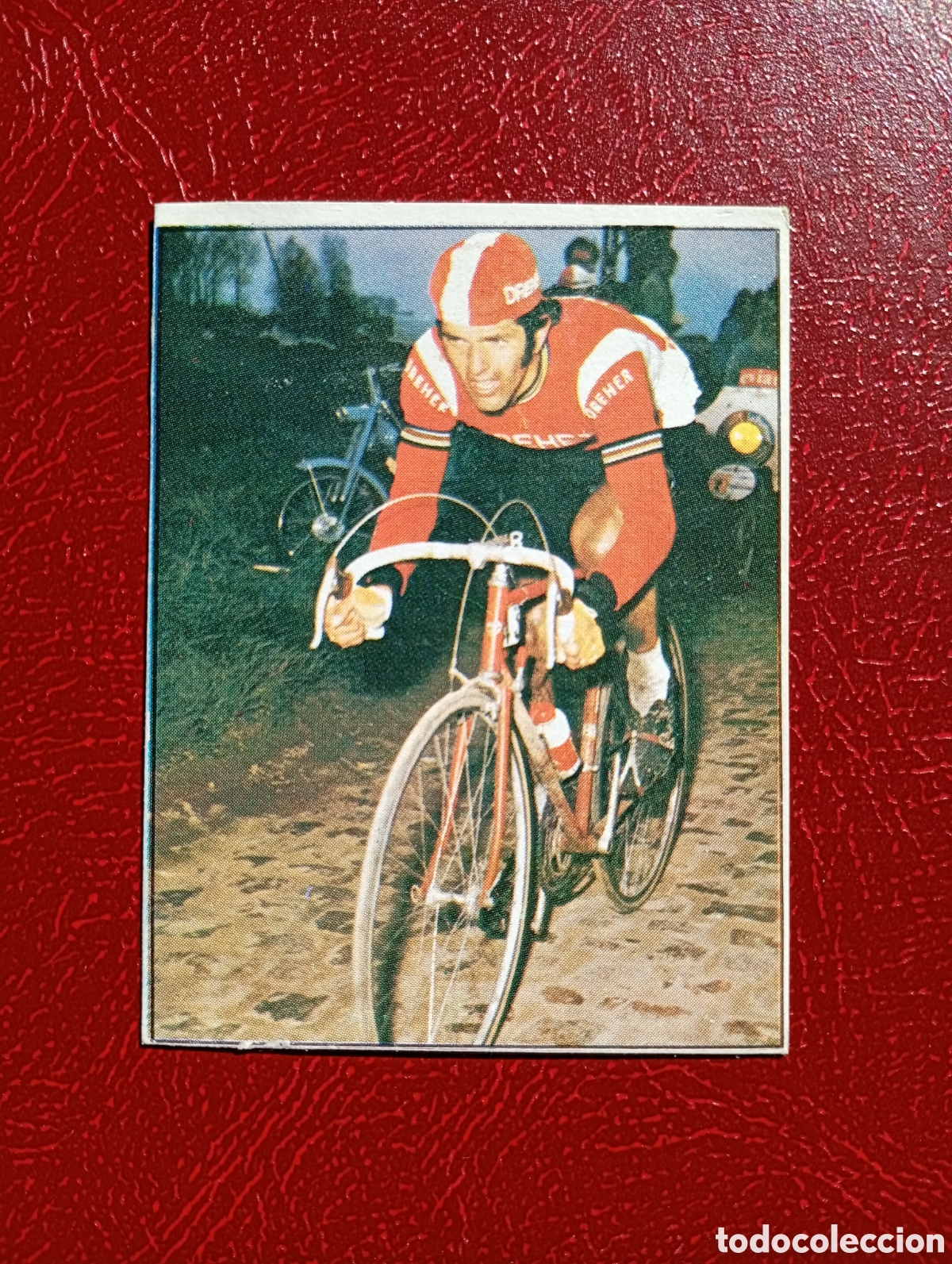 Coleccionismo deportivo: CROMO VUELTA CICLISTA: N&ordm; 173 ROGER DE VLAEMINCK - ASES INTERNACIONALES PEDAL - MERCHANTE 1985