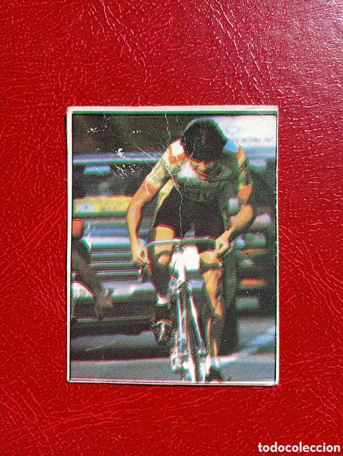 Collectionnisme sportif: CROMO VUELTA CICLISTA: N&ordm; 119 DANIEL GISIGER - ASES INTERNACIONALES PEDAL - MERCHANTE 1985