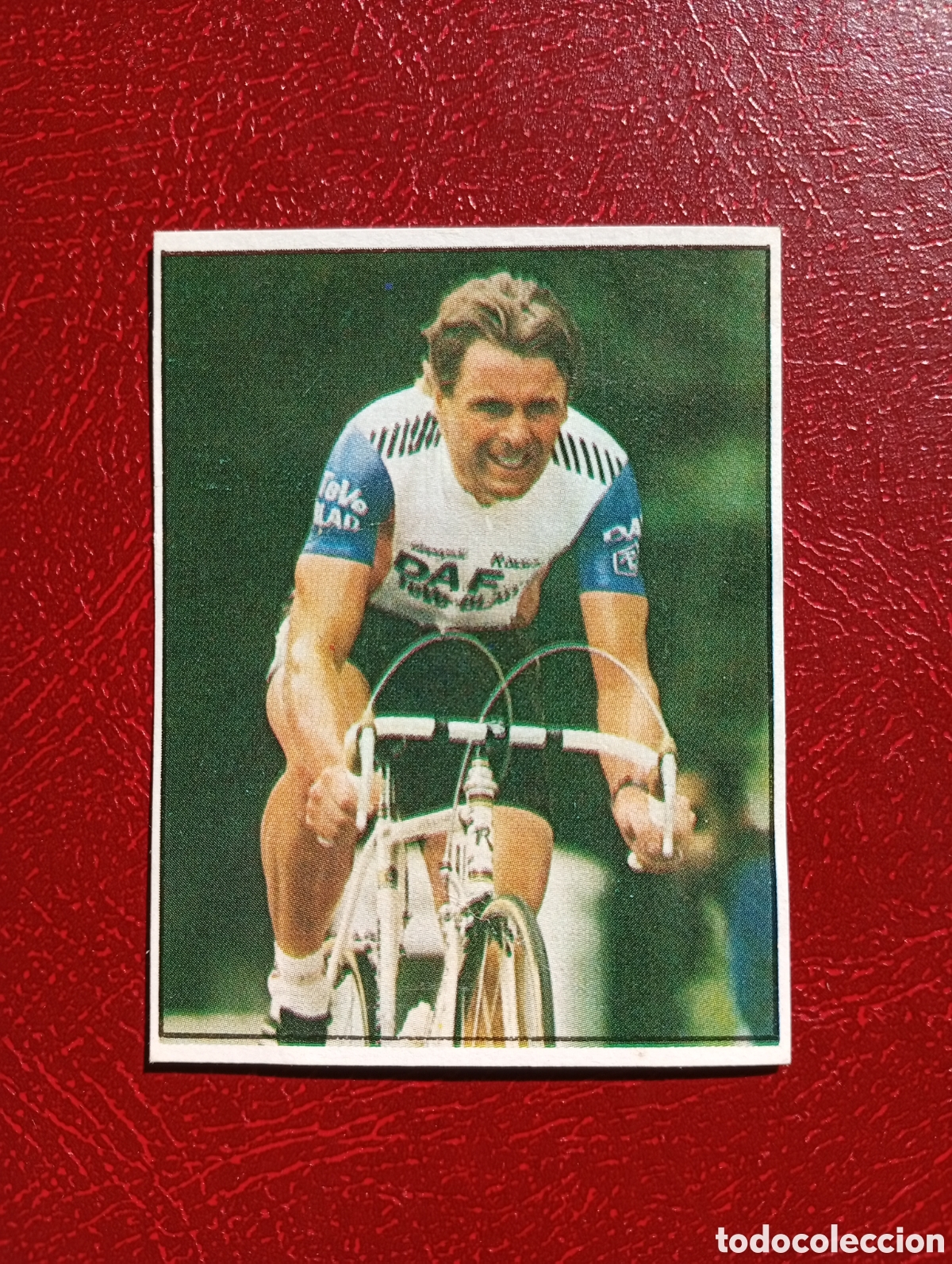 Collectionnisme sportif: CROMO VUELTA CICLISTA: N&ordm; 121 HENNIE KUIPER - ASES INTERNACIONALES PEDAL - MERCHANTE 1985