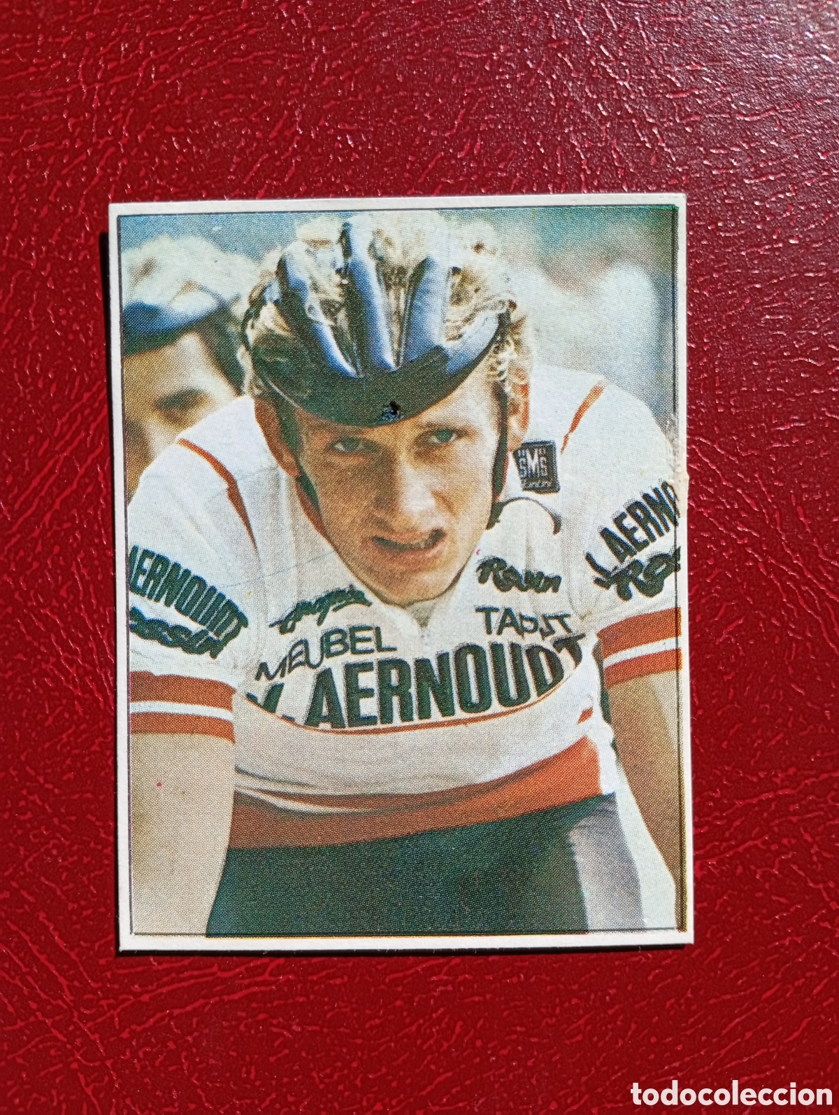 Collectionnisme sportif: CROMO VUELTA CICLISTA: N&ordm; 122 ADRI VAN DER POEL - ASES INTERNACIONALES PEDAL - MERCHANTE 1985