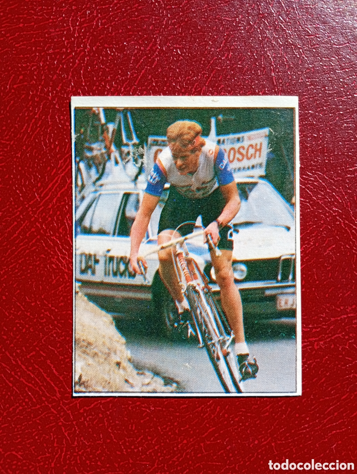 Collectionnisme sportif: CROMO VUELTA CICLISTA: N&ordm; 123 B.DOSTERBOSCH OOSTERBOSCH -ASES INTERNACIONALES PEDAL - MERCHANTE 1985