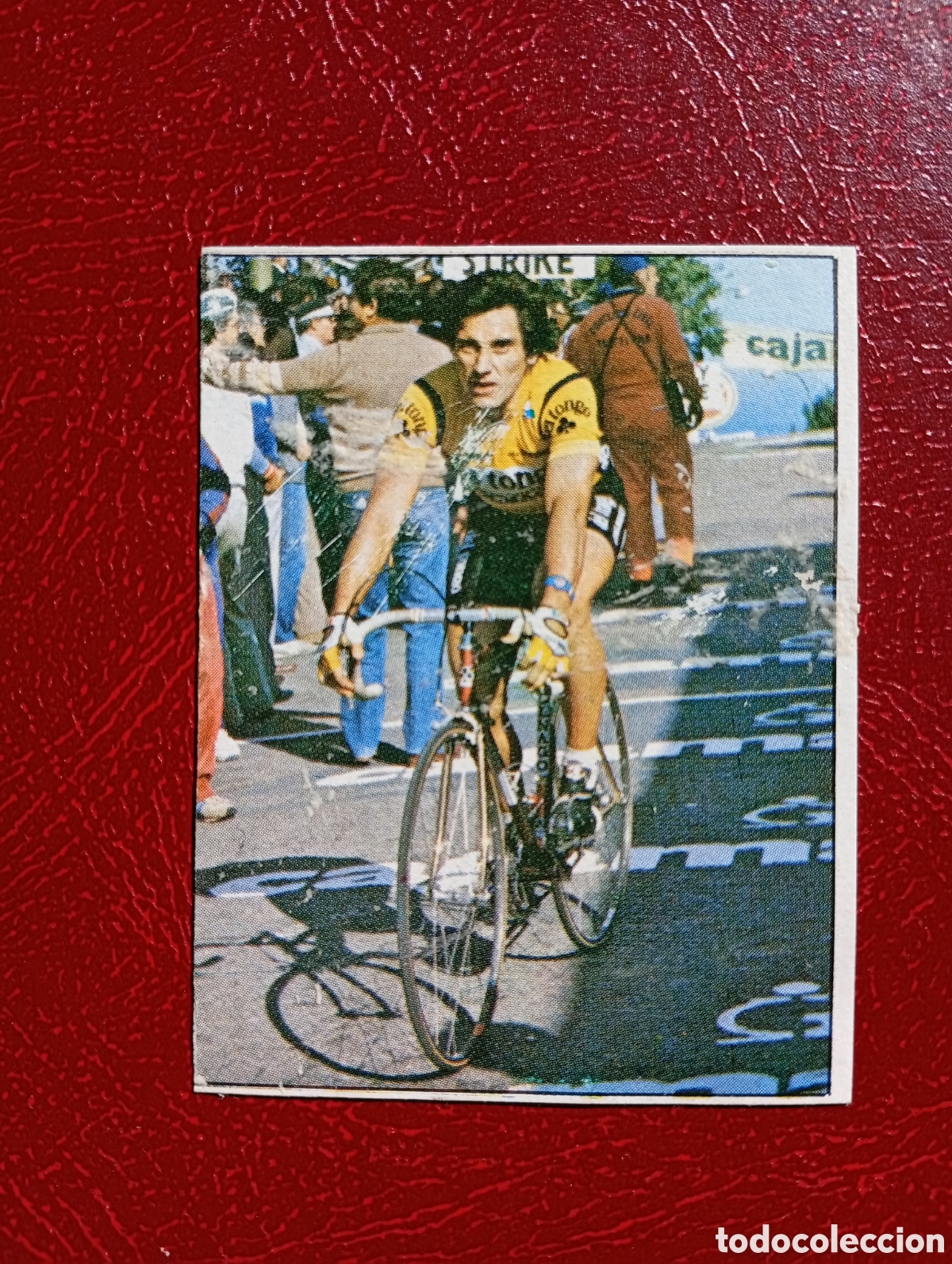 Collectionnisme sportif: CROMO VUELTA CICLISTA: N&ordm; 129 SARONNI - ASES INTERNACIONALES PEDAL - MERCHANTE 1985