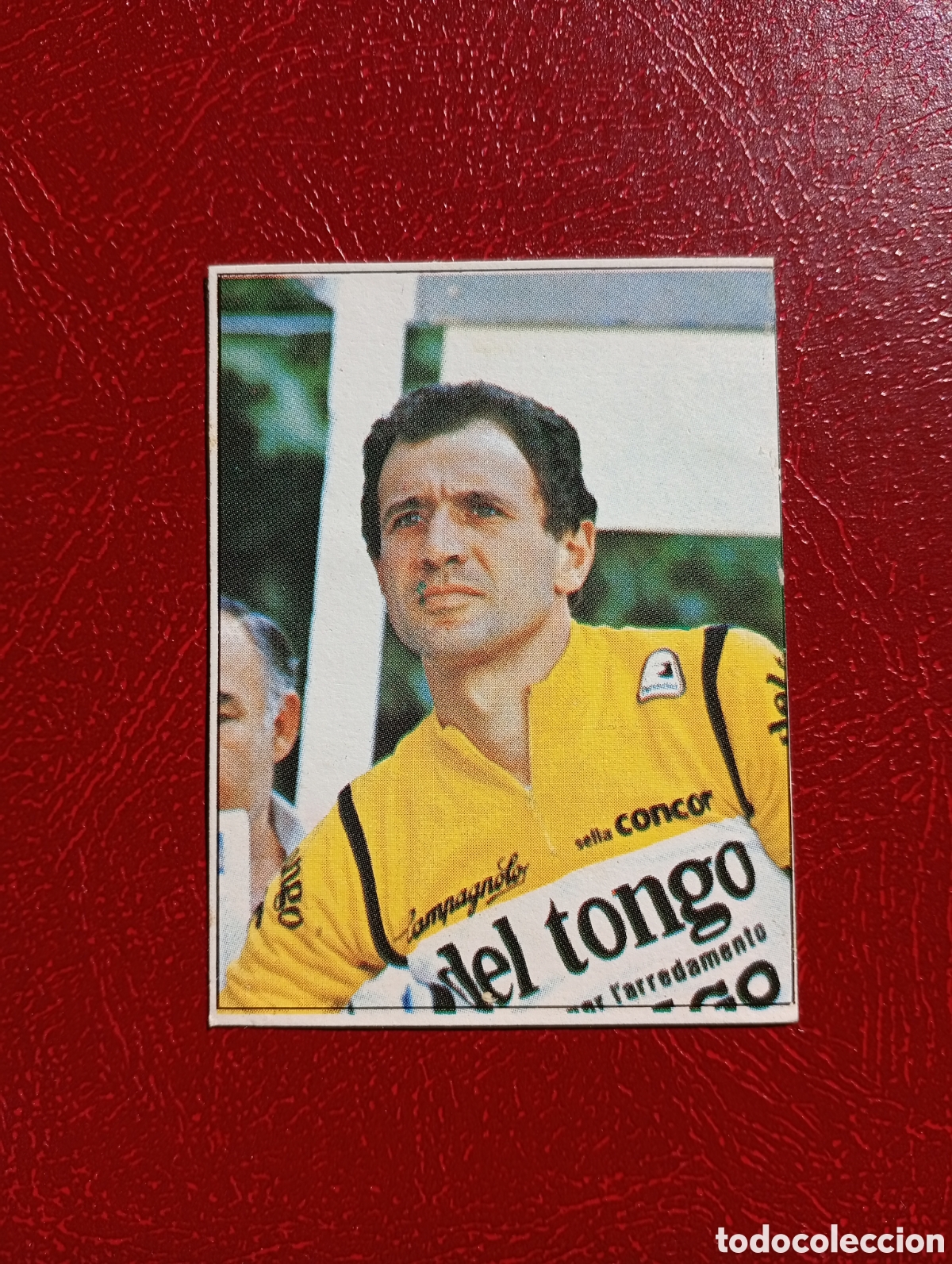 Collectionnisme sportif: CROMO VUELTA CICLISTA: N&ordm; 137 BORTOLOTTO - ASES INTERNACIONALES PEDAL - MERCHANTE 1985
