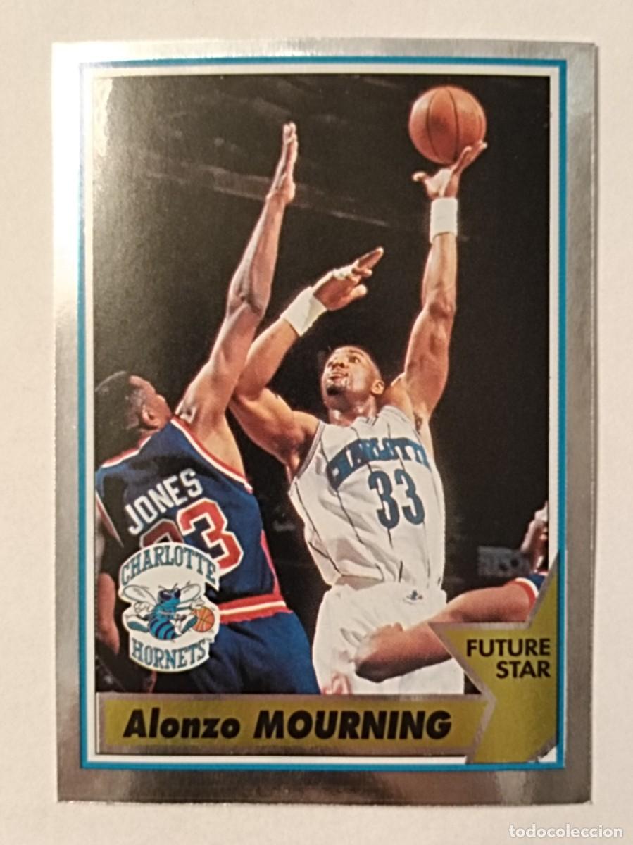 Coleccionismo deportivo: #27 ALONZO MOURNING (CHARLOTTE HORNETS) NBA 94/95 PANINI