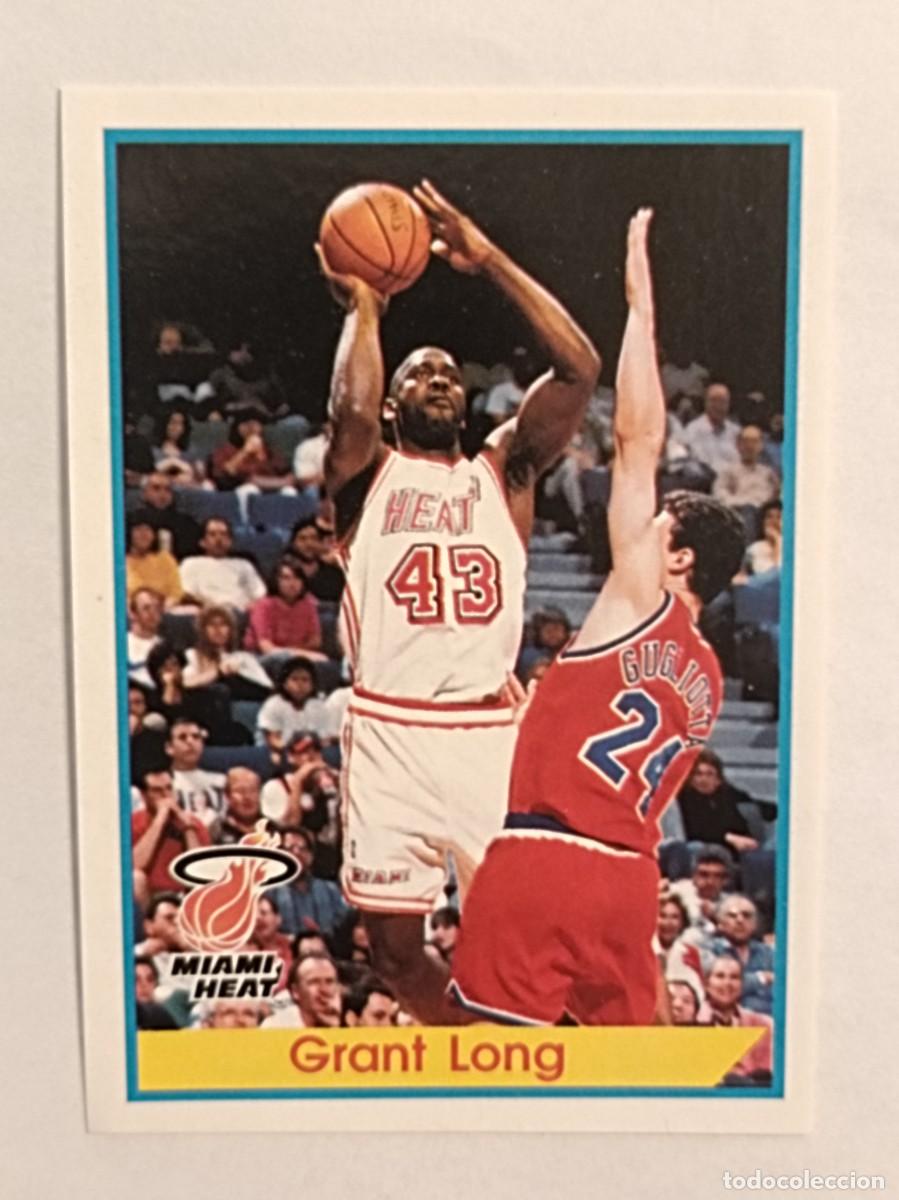 Coleccionismo deportivo: #63 GRANT LONG (MIAMI HEAT) NBA 94/95 PANINI