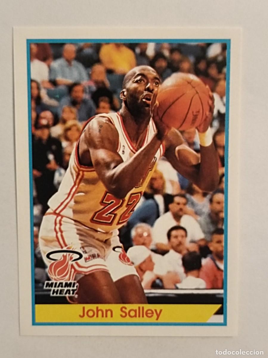 Coleccionismo deportivo: #66 JOHN SALLEY (MIAMI HEAT) NBA 94/95 PANINI