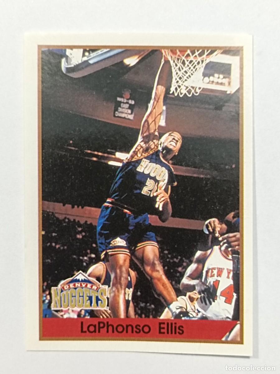 Coleccionismo deportivo: #126 LAPHONSO ELLIS (DENVER NUGGETS) NBA 94/95 PANINI