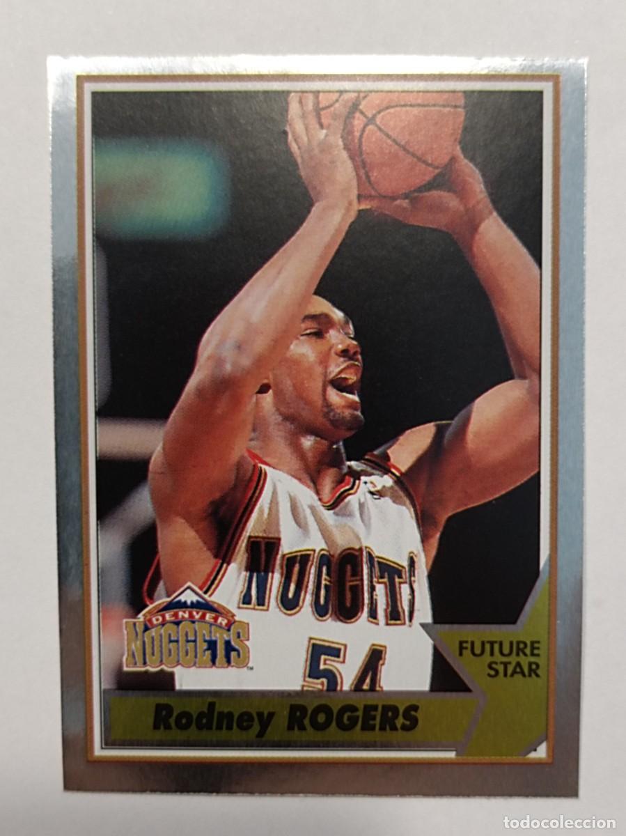 Coleccionismo deportivo: #129 RODNEY ROGERS (DENVER NUGGETS) NBA 94/95 PANINI