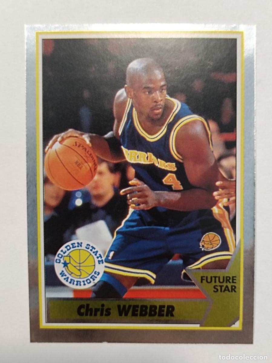 Coleccionismo deportivo: #140 CHRIS WEBBER (GOLDEN STATE WARRIORS) NBA 94/95 PANINI