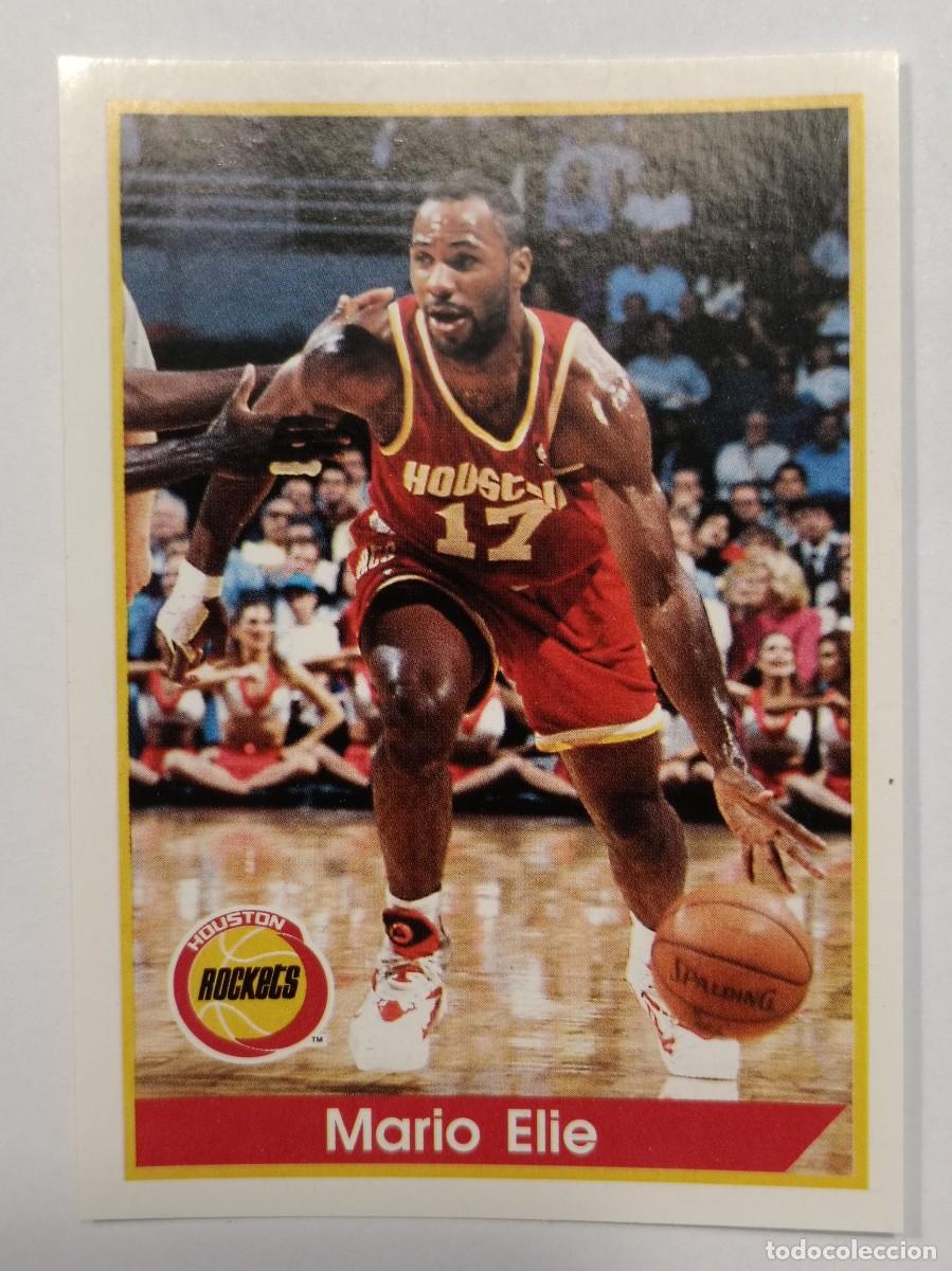 Coleccionismo deportivo: #142 MARIO ELIE (HOUSTON ROCKETS) NBA 94/95 PANINI