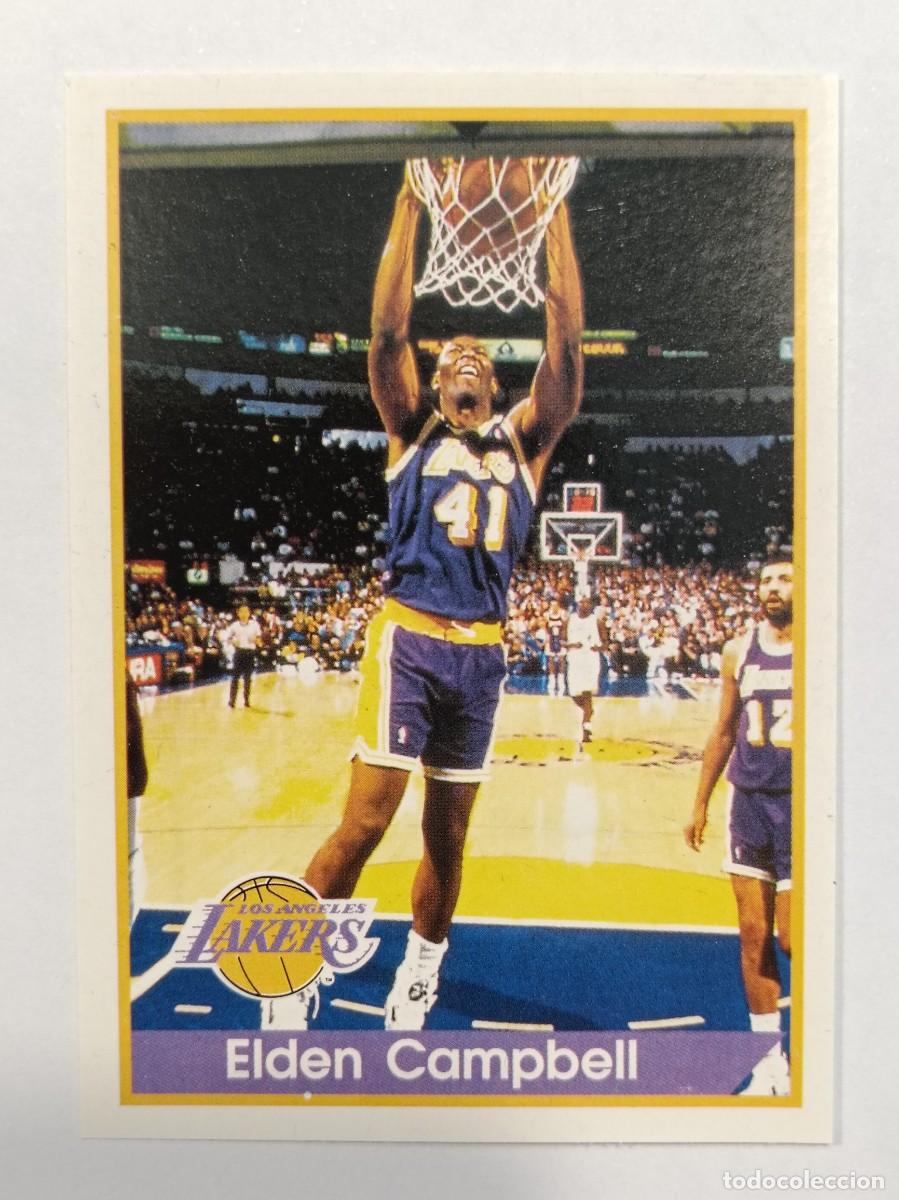 Coleccionismo deportivo: #157 ELDEN CAMPBELL (LOS ANGELES LAKERS) NBA 94/95 PANINI