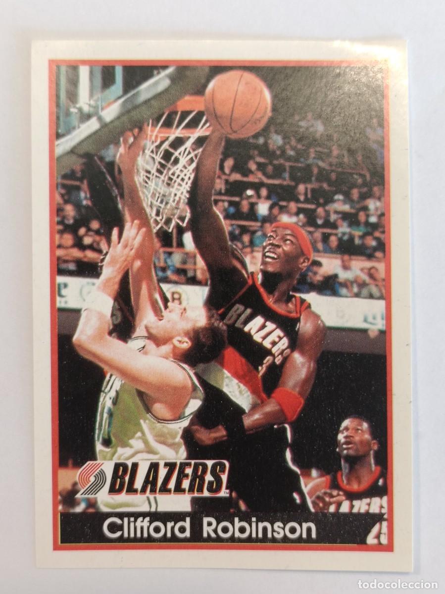 Coleccionismo deportivo: #186 CLIFFORD ROBINSON (PORTLAND TRAIL BLAZERS) NBA 94/95 PANINI