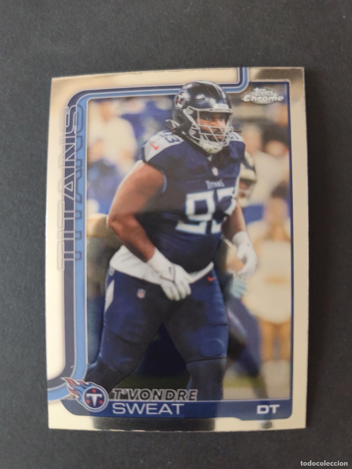Coleccionismo deportivo: 291 CALVIN RIDLEY TENNESSEE TITANS TOPPS NFL CHROME 2025 FUTBOL AMERICANO
