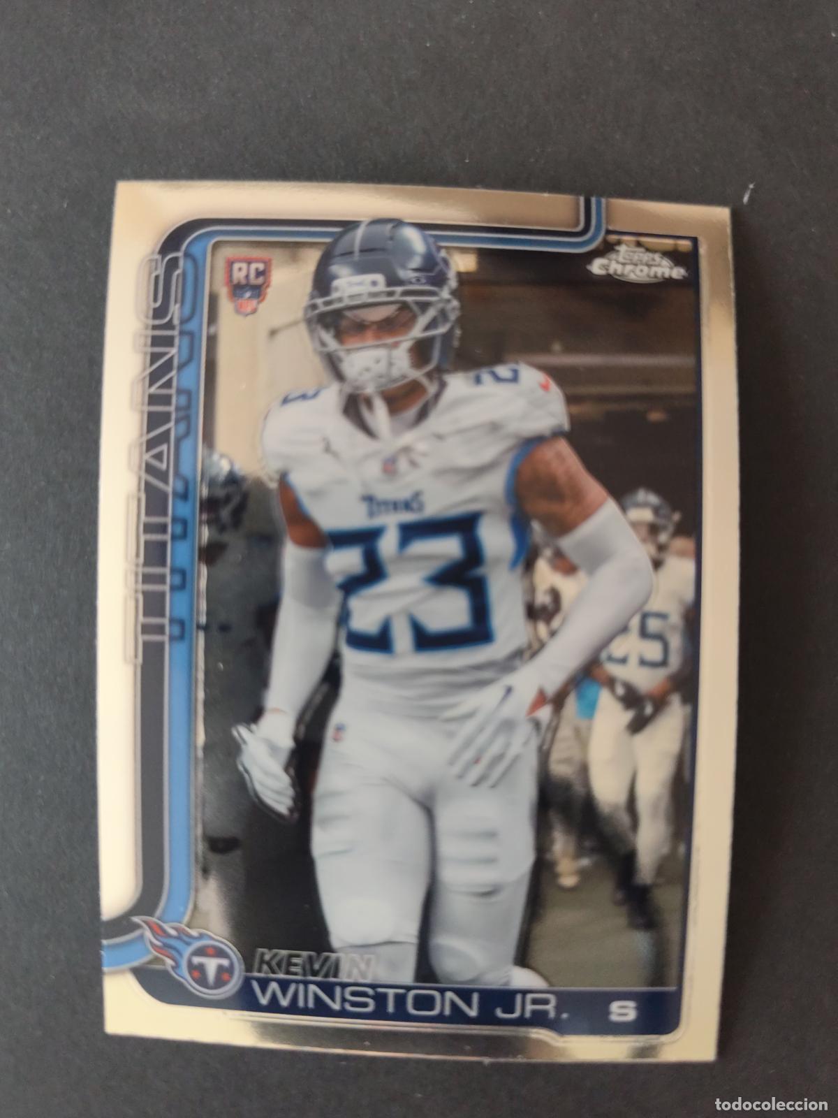 Coleccionismo deportivo: 375 KEVIN WINSTON JR. TENNESSEE TITANS ROOKIE TOPPS NFL CHROME 2025 FUTBOL AMERICANO