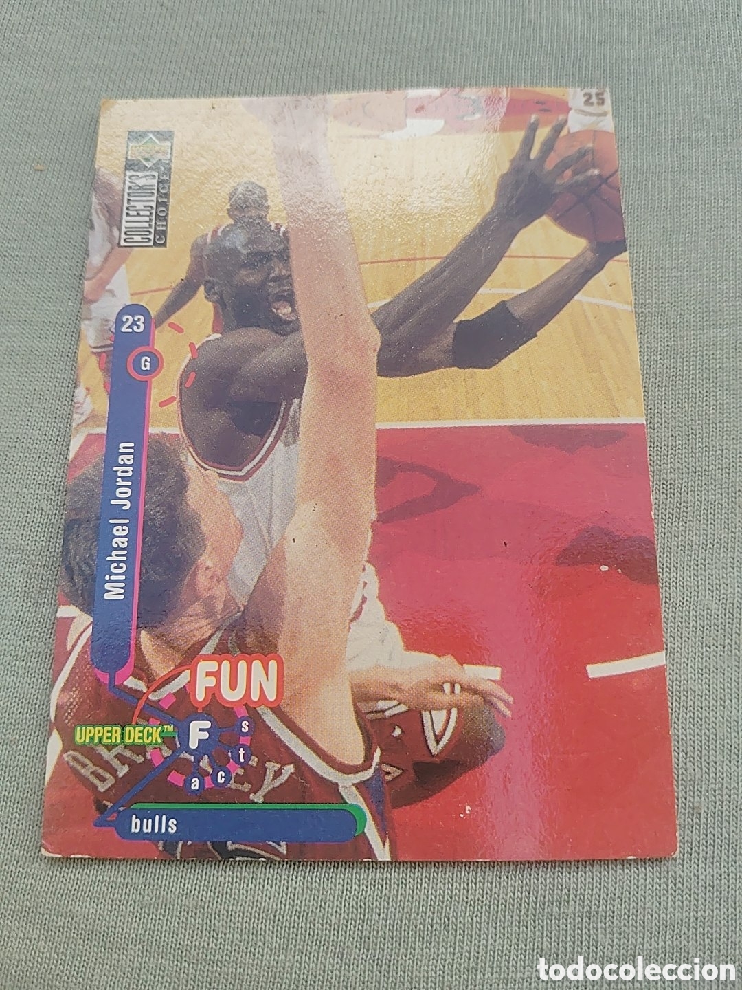 Coleccionismo deportivo: Michael Jordan. Cromo a&ntilde;os 90