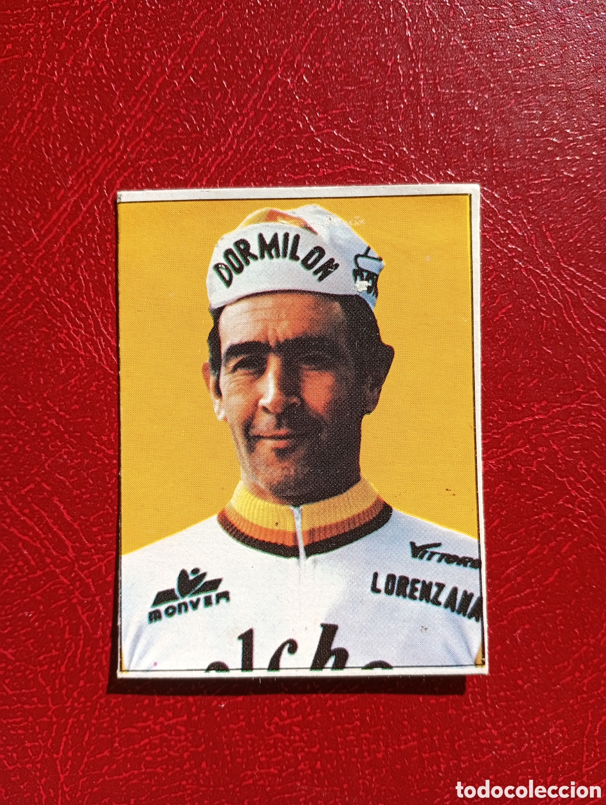 Collectionnisme sportif: CROMO VUELTA CICLISTA: N&ordm; 45 F. CARO - ASES INTERNACIONALES PEDAL - MERCHANTE 1985
