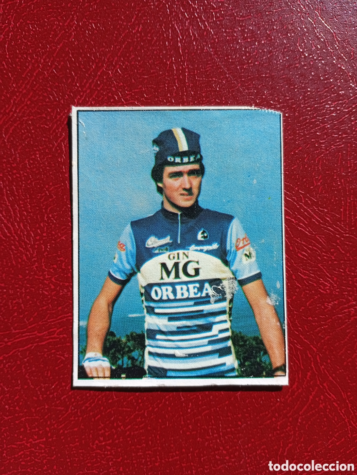 Collectionnisme sportif: CROMO VUELTA CICLISTA: N&ordm; 54 J. VILAMAJO - ASES INTERNACIONALES PEDAL - MERCHANTE 1985