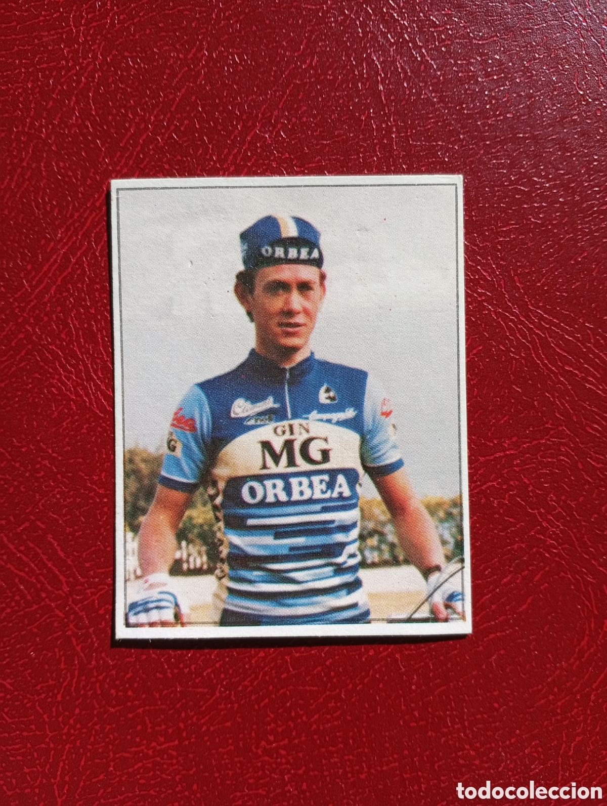 Collectionnisme sportif: CROMO VUELTA CICLISTA: N&ordm; 55 R. ZU&Ntilde;IGA - ASES INTERNACIONALES PEDAL - MERCHANTE 1985