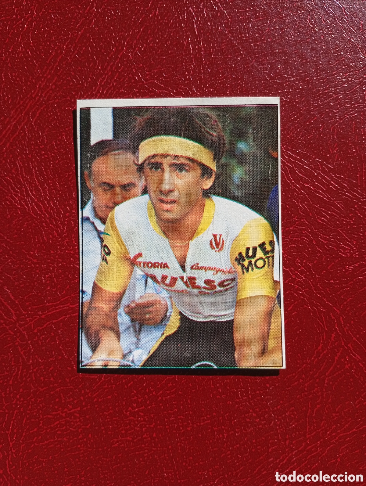 Sammelleidenschaft Sport: CROMO VUELTA CICLISTA: N&ordm; 66 S. ANGOITIA - ASES INTERNACIONALES PEDAL - MERCHANTE 1985