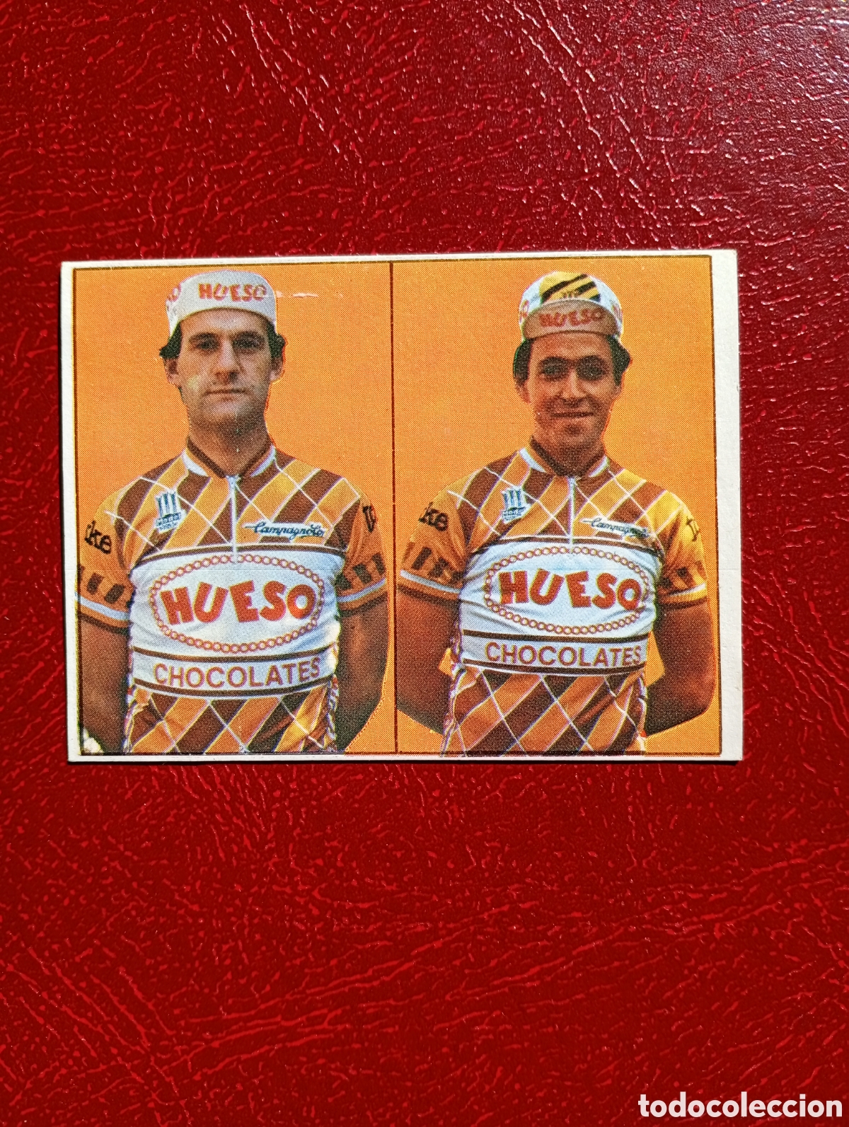 Sammelleidenschaft Sport: CROMO VUELTA CICLISTA: N&ordm; 73 LEANIZBARRUTIA & EGUIARTE - ASES INTERNACIONALES PEDAL - MERCHANTE 1985