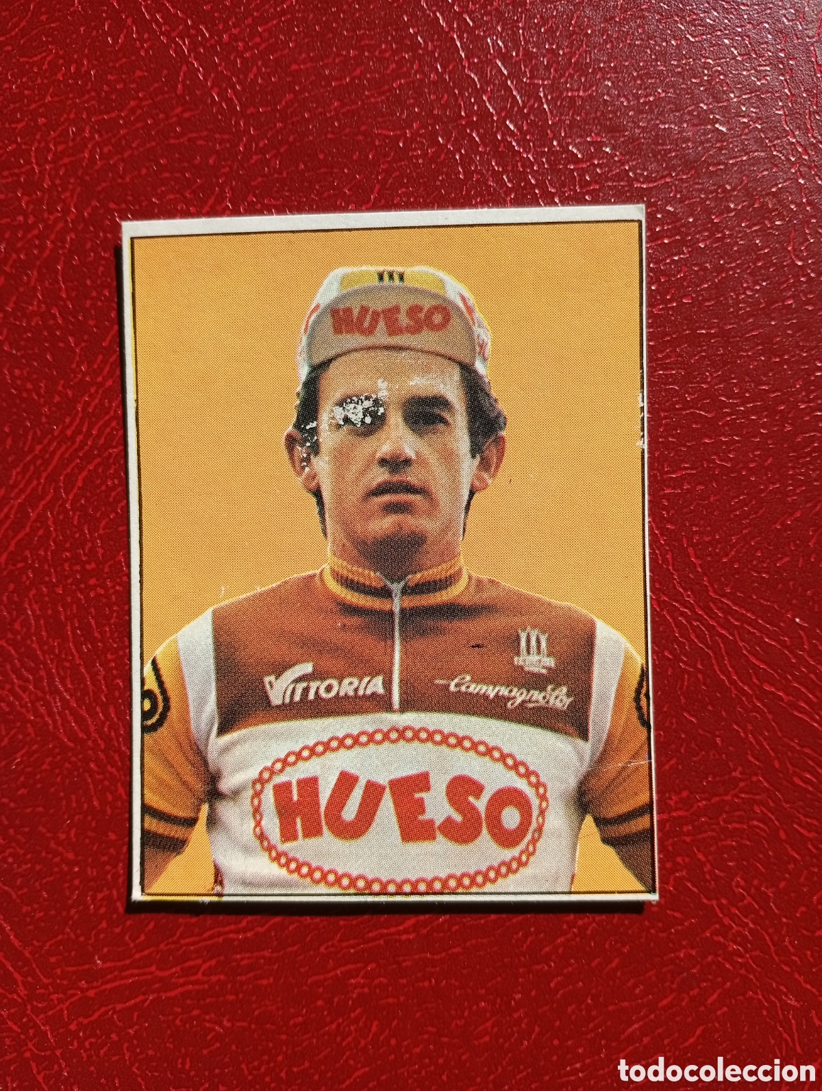 Sammelleidenschaft Sport: CROMO VUELTA CICLISTA: N&ordm; 74 DE LAS HERAS - ASES INTERNACIONALES PEDAL - MERCHANTE 1985