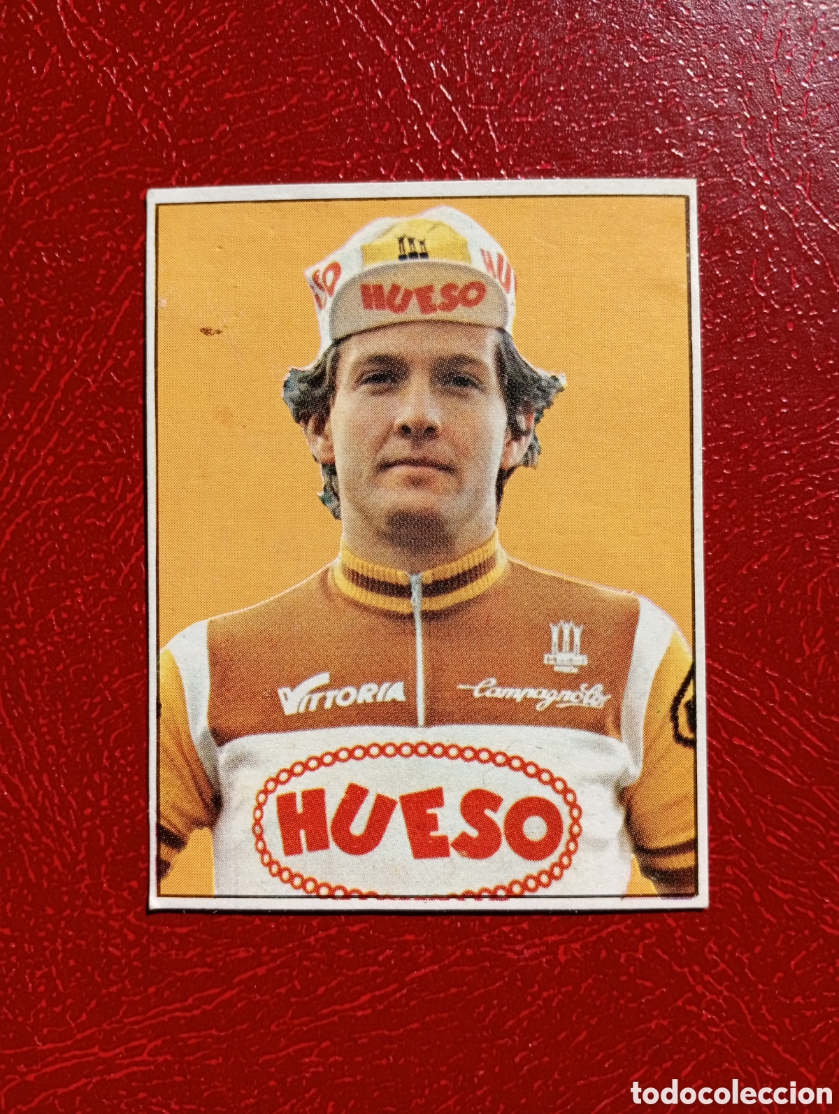 Coleccionismo deportivo: CROMO VUELTA CICLISTA: N&ordm; 77 CALDENTEY - ASES INTERNACIONALES PEDAL - MERCHANTE 1985