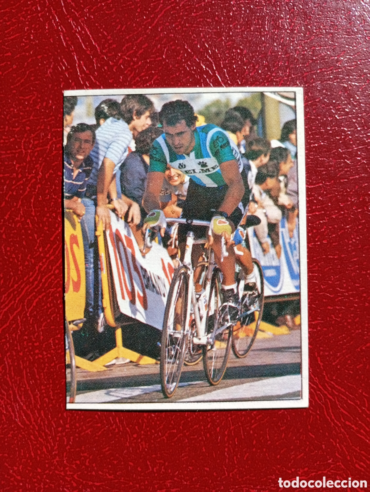 Coleccionismo deportivo: CROMO VUELTA CICLISTA: N&ordm; 80 RECIO - ASES INTERNACIONALES PEDAL - MERCHANTE 1985