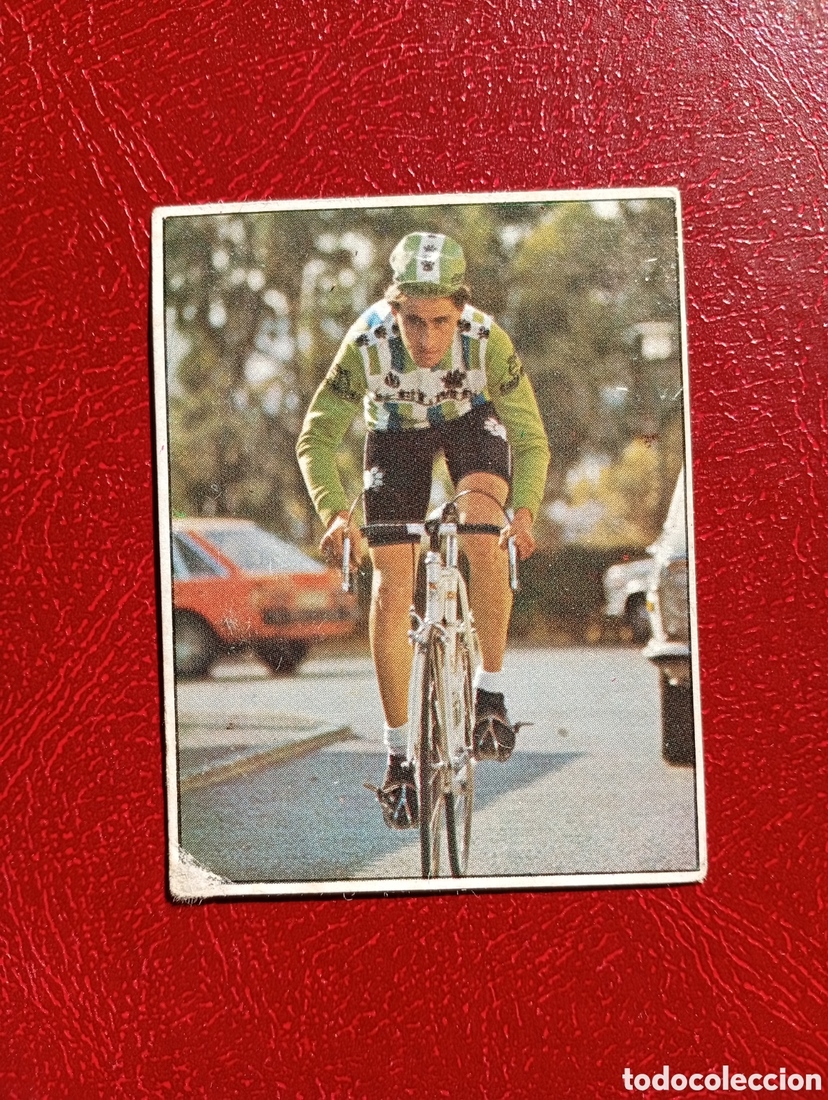 Coleccionismo deportivo: CROMO VUELTA CICLISTA: N&ordm; 85 J. CASTELLAR - ASES INTERNACIONALES PEDAL - MERCHANTE 1985