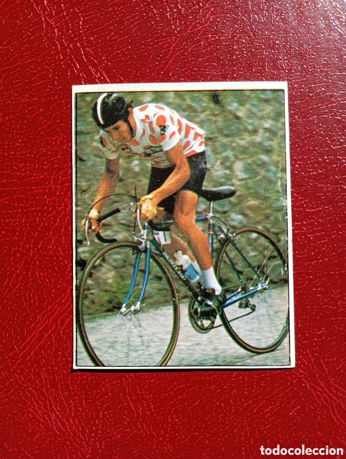 Coleccionismo deportivo: CROMO VUELTA CICLISTA: N&ordm; 89 P. JIMENEZ - ASES INTERNACIONALES PEDAL - MERCHANTE 1985