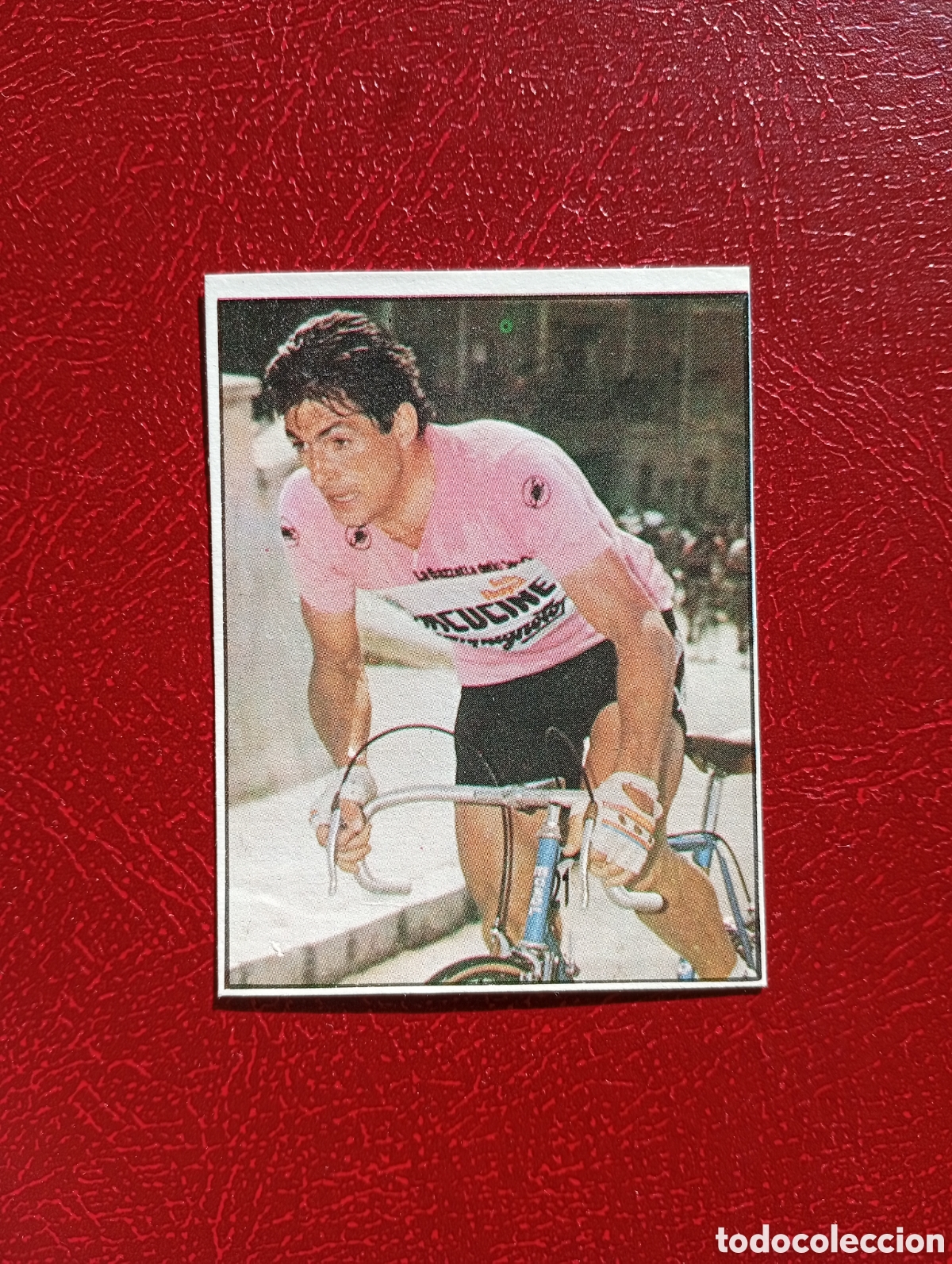Coleccionismo deportivo: CROMO VUELTA CICLISTA: N&ordm; 9 FRANCESCO MOSER - ASES INTERNACIONALES PEDAL - MERCHANTE 1985
