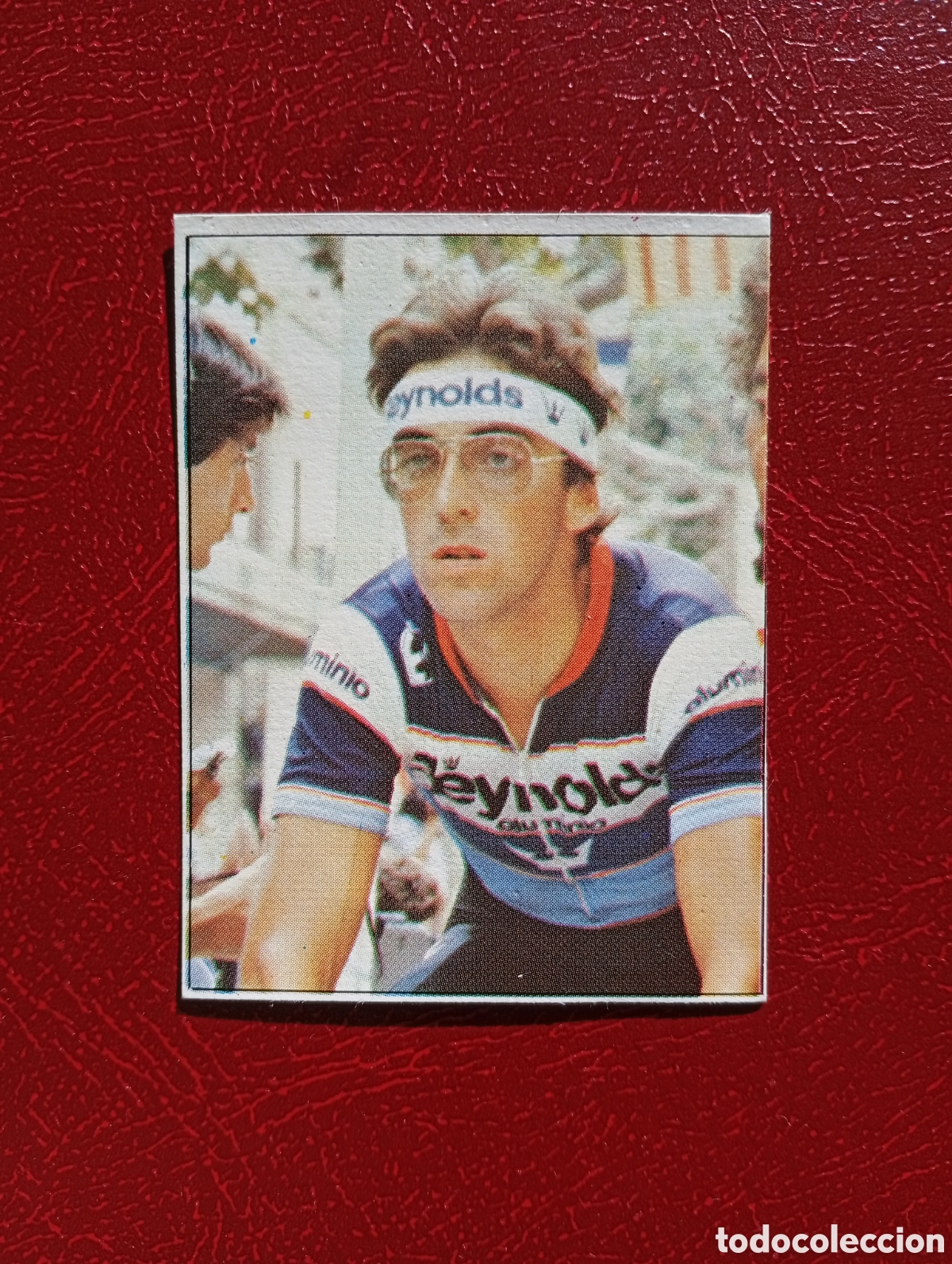 Coleccionismo deportivo: CROMO VUELTA CICLISTA: N&ordm; 18 E. AJA - ASES INTERNACIONALES PEDAL - MERCHANTE 1985