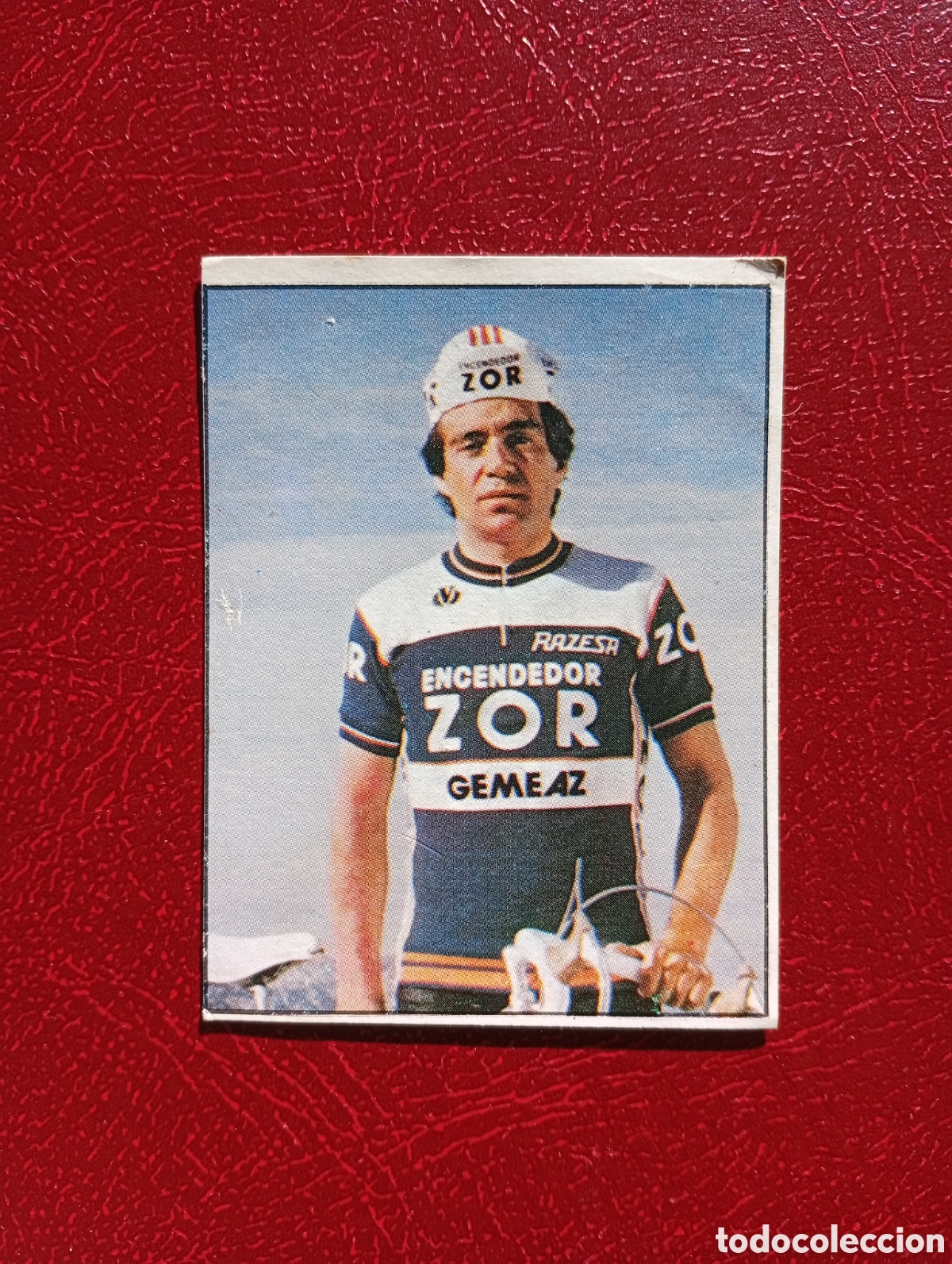Collectionnisme sportif: CROMO VUELTA CICLISTA: N&ordm; 29 RUPEREZ - ASES INTERNACIONALES PEDAL - MERCHANTE 1985