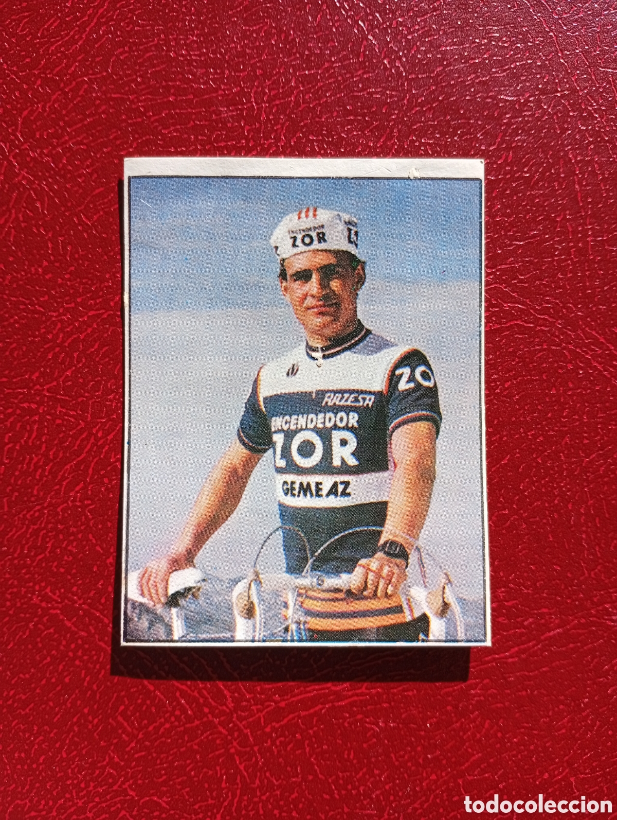 Collectionnisme sportif: CROMO VUELTA CICLISTA: N&ordm; 32 RODRIGUEZ MAGRO - ASES INTERNACIONALES PEDAL - MERCHANTE 1985