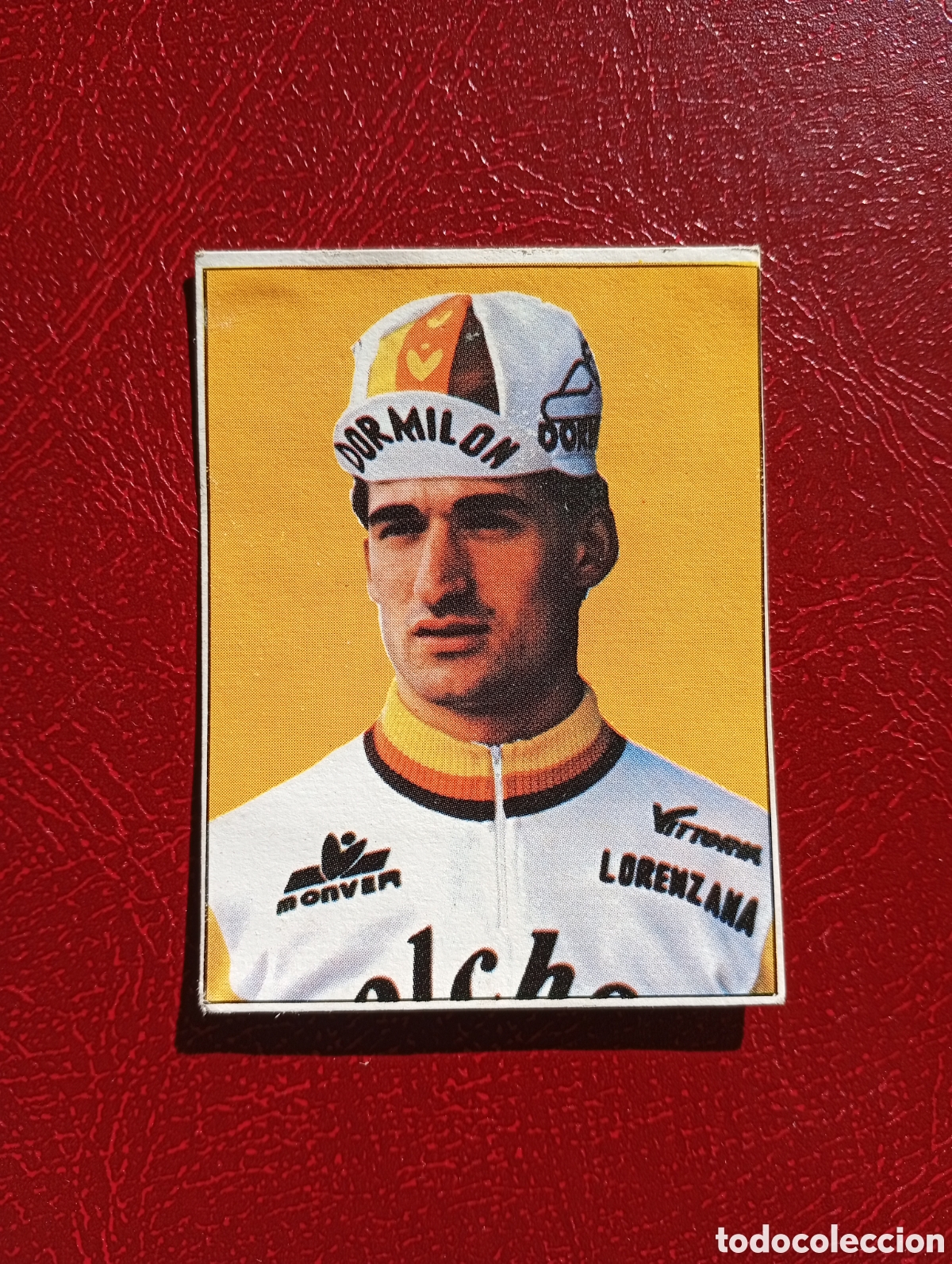 Collectionnisme sportif: CROMO VUELTA CICLISTA: N&ordm; 43 J. MARTINEZ - ASES INTERNACIONALES PEDAL - MERCHANTE 1985