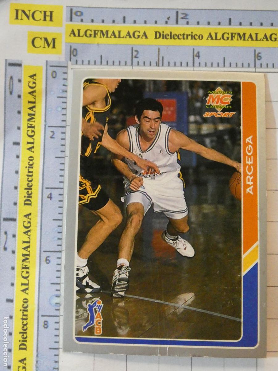Coleccionismo deportivo: CROMO TARJETA DE BALONCESTO. 117 ARCEGA BASQUET ANDORRA ACB95 ACB 95 1995. MUNDI CROMO.